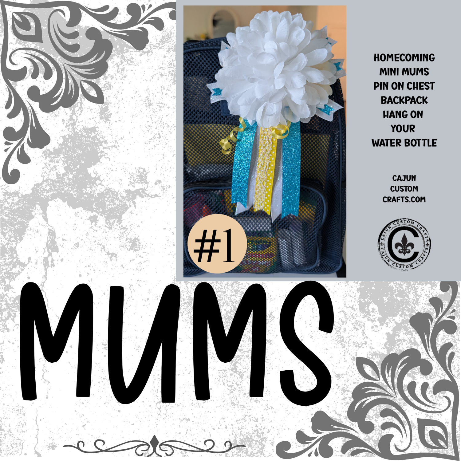 Water Bottle Sized Mums