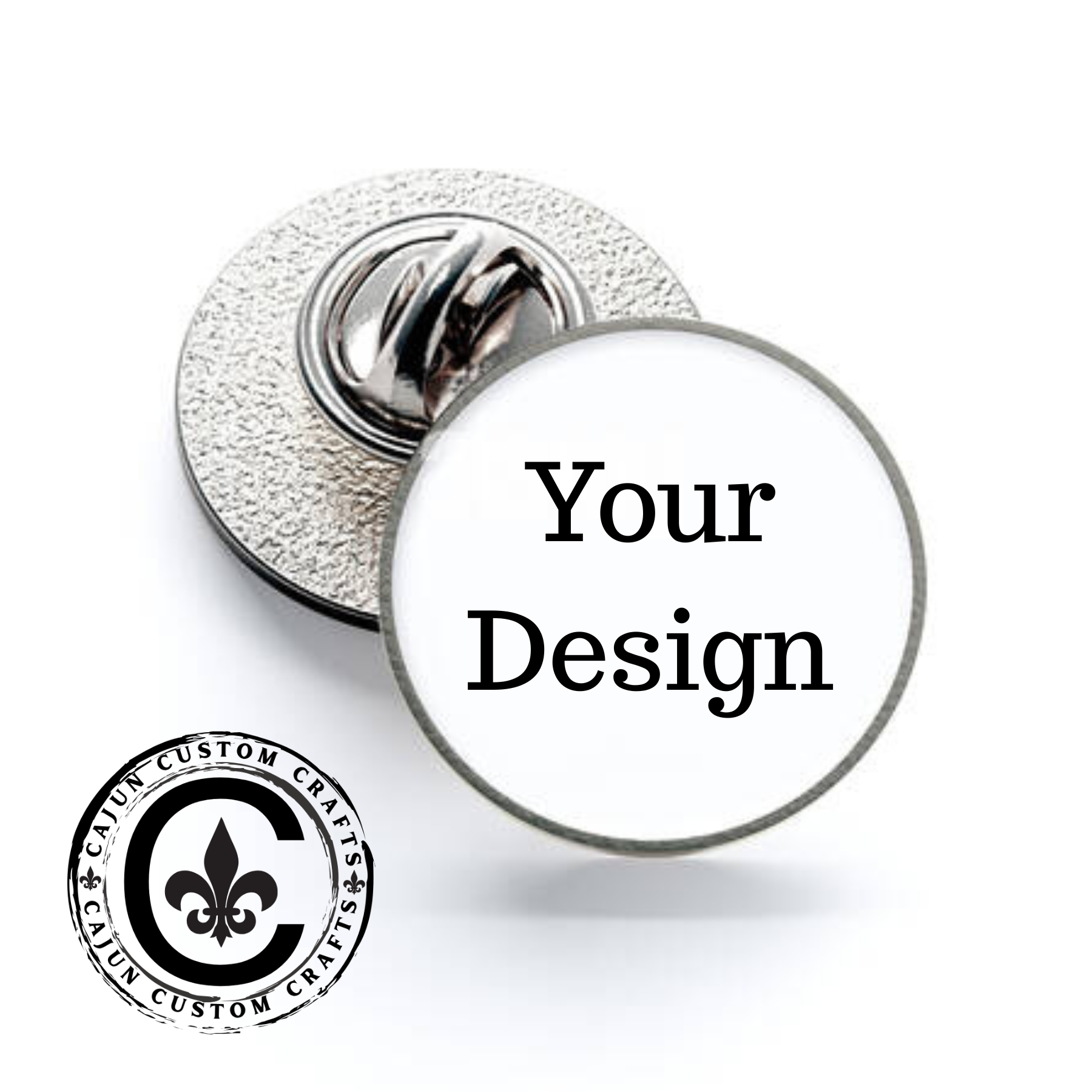 1" Lapel/Lanyard Pins