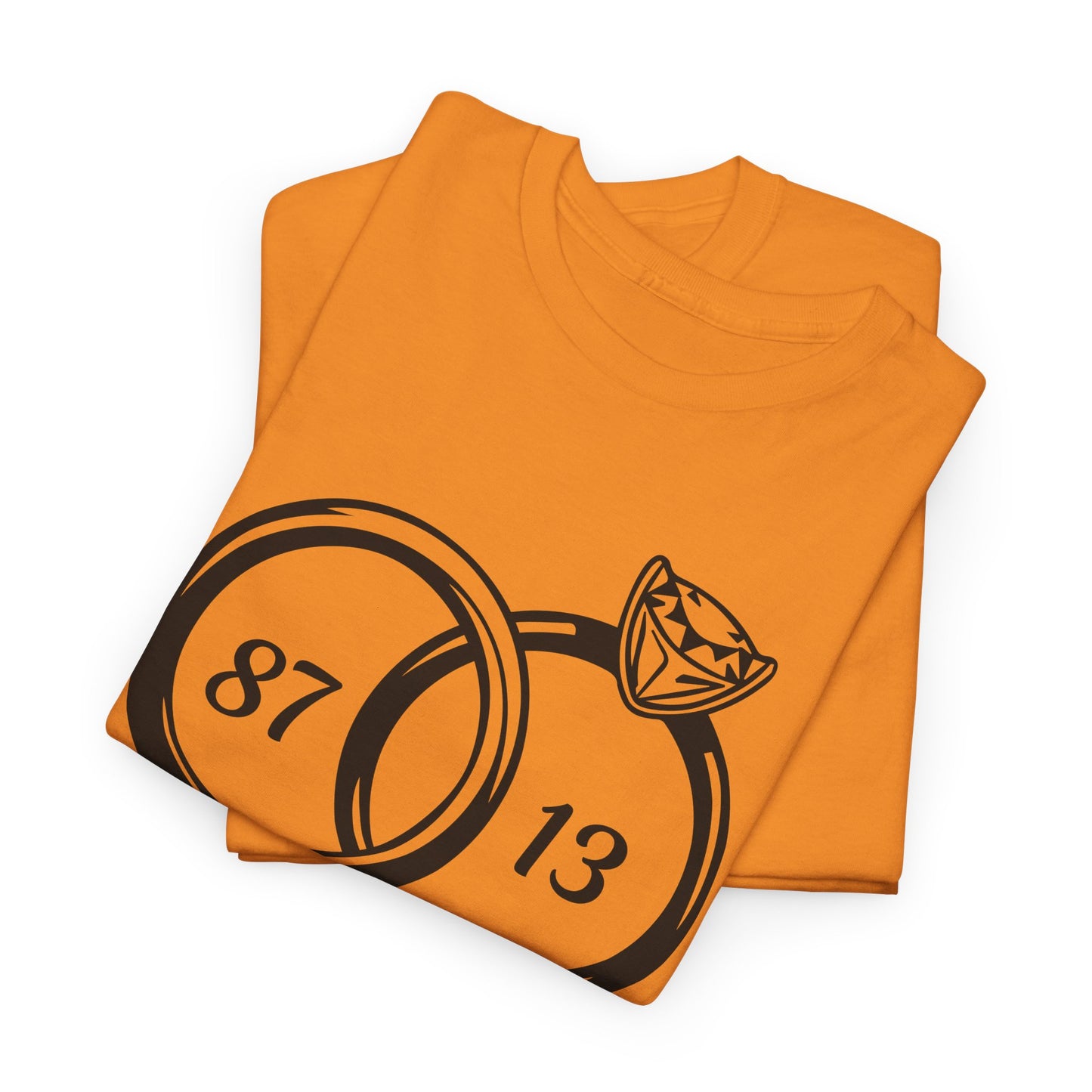 Wedding of the Century, 87 & 13, It's a Love Story Unisex Heavy Cotton Tee,