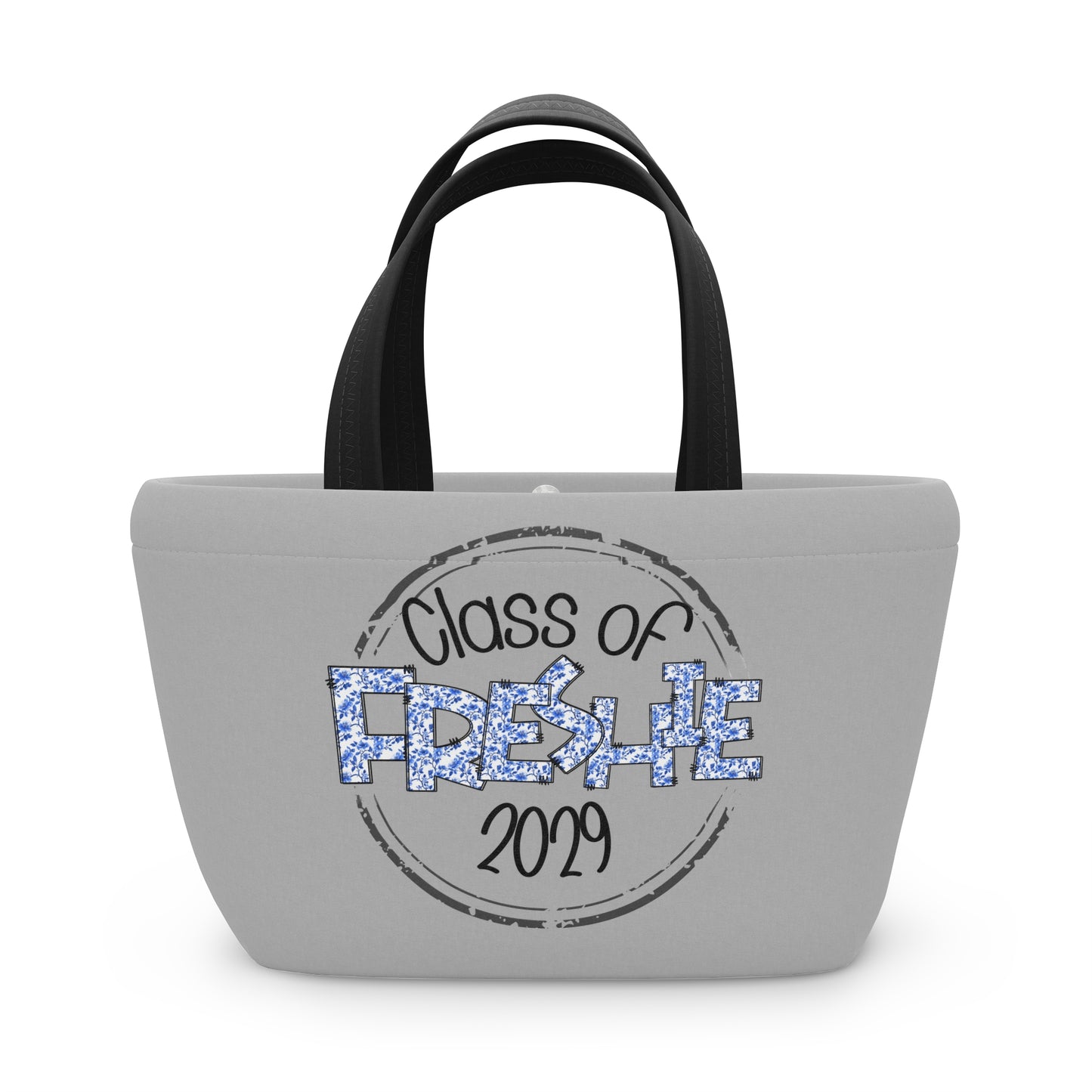 Personalized Lunch Bag for Students, Freshie Class of 2029 Tote, Custom Name Food Carrier, Back to School Gift for Teens, College Essentials