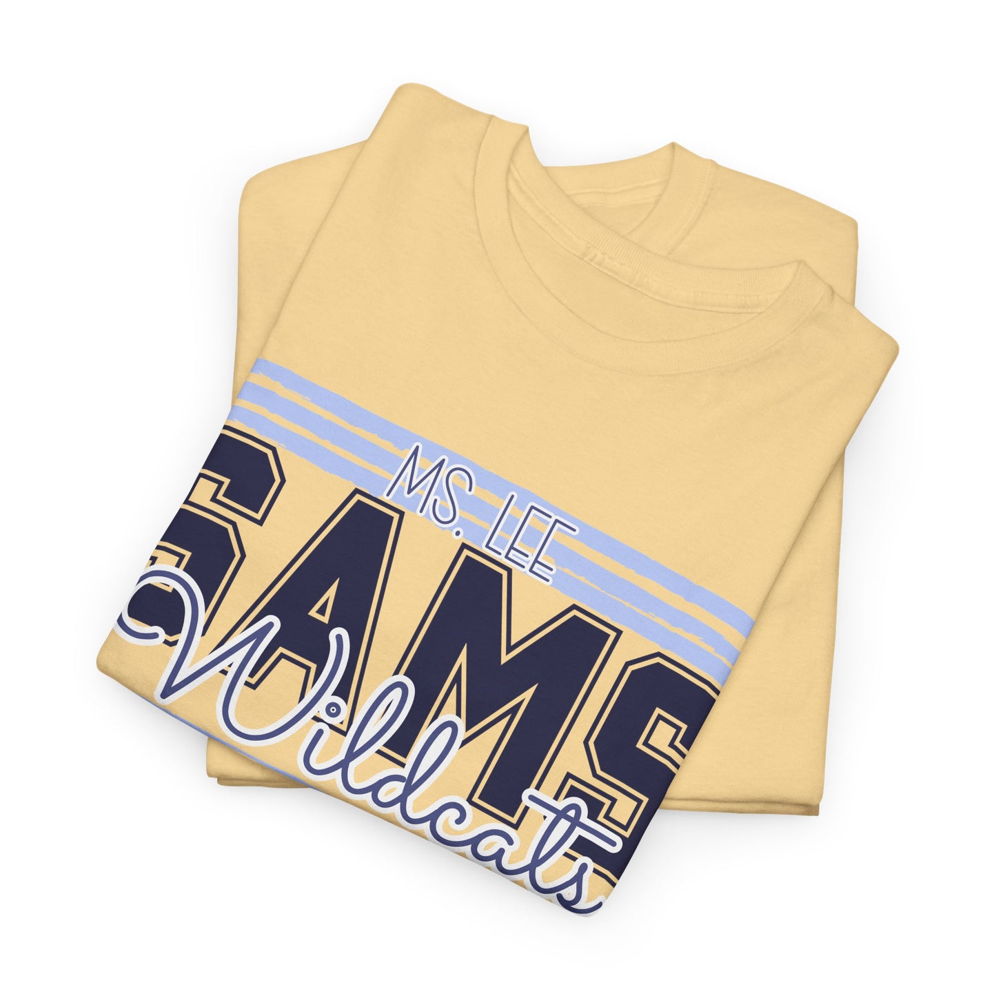 Personalized, SAMS Wildcats, St Amant Middle School, Team Spirit, Unisex Tshirt, Add your name