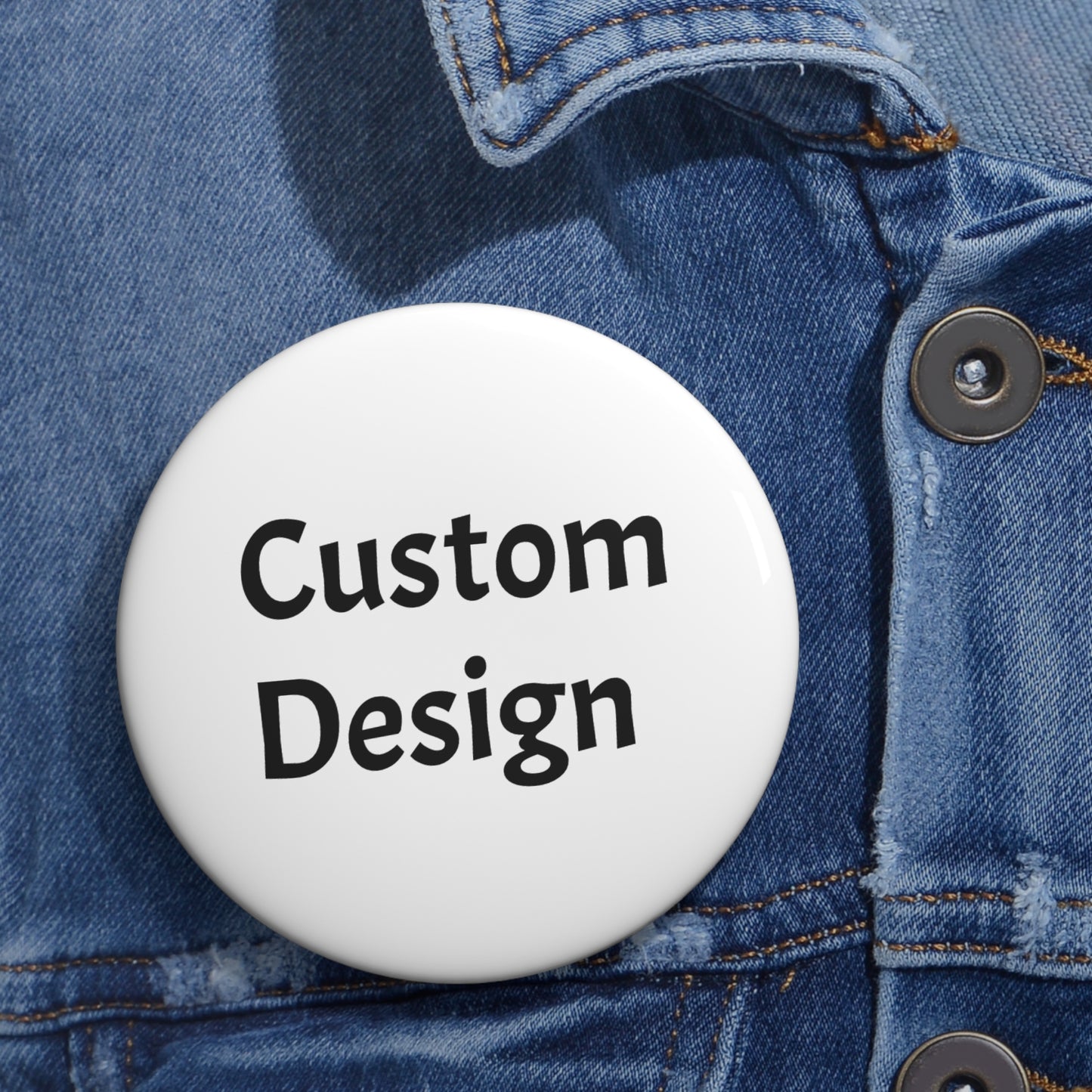 Personalized Pin Buttons for Personal Touch, Customized Gifts, Party Favors, Event Accessories, Wearable Art