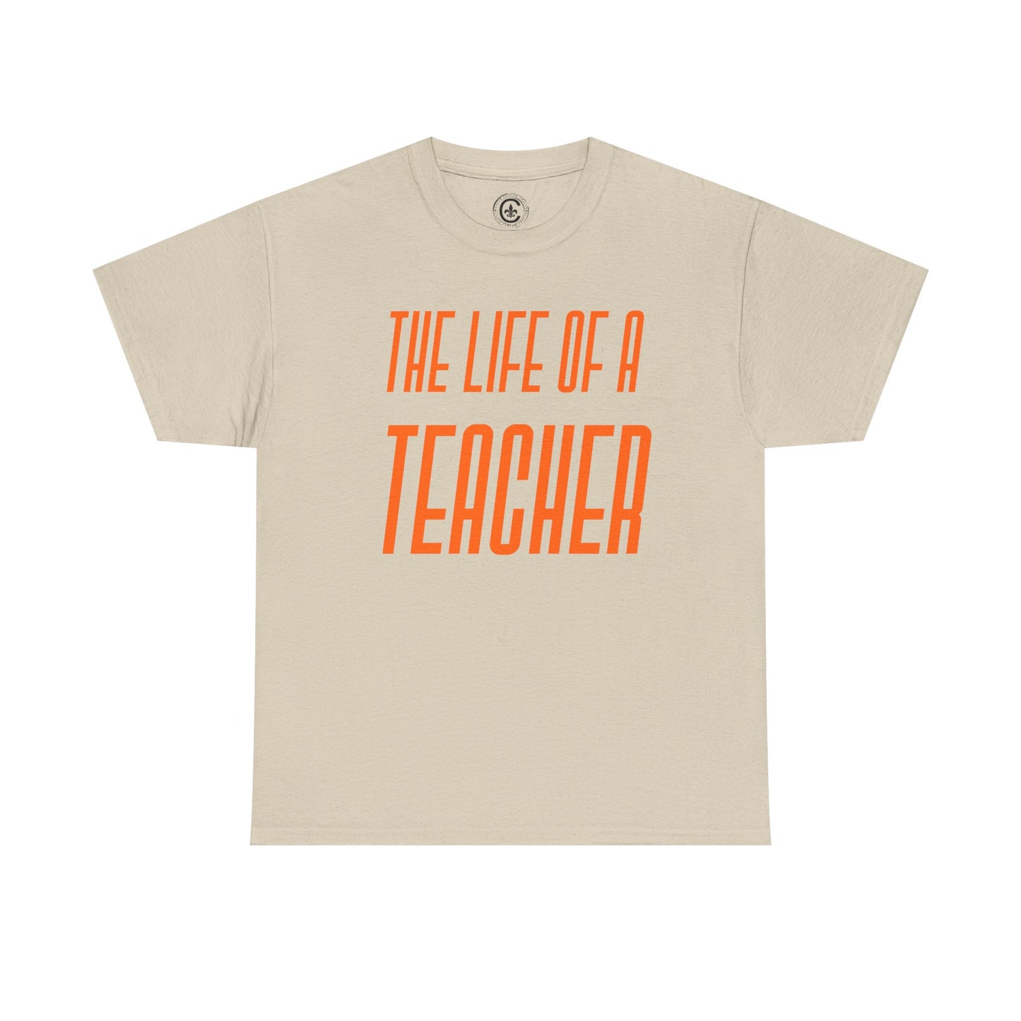 The life of a Teacher Tee - Unisex Heavy Cotton T-Shirt, Music Teacher Gift, Music Lover Shirt, TS12 12 Swiftie