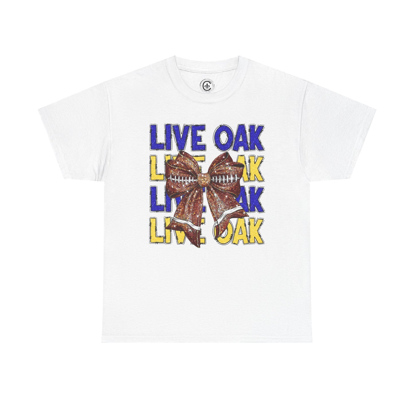 Live Oak Eagles Football Tee, Unisex Cotton Shirt, Sports Fan Apparel, Game Day Outfit, Team Spirit Clothing