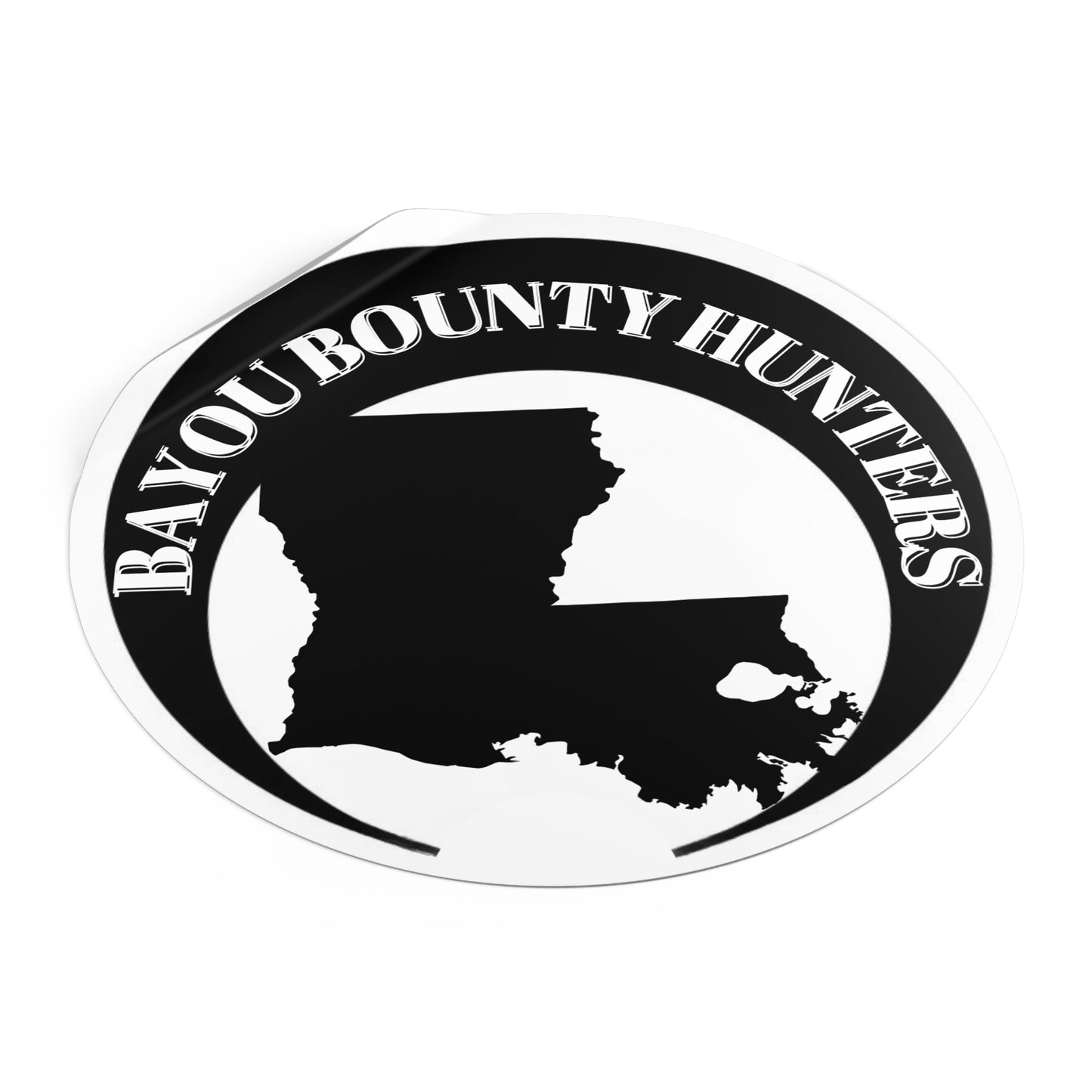 Louisiana Bayou Bounty Hunters Stickers, Waterproof Vinyl Decals, Outdoor Gear, Louisiana Souvenir, Hunting Decor, Unique Gifts