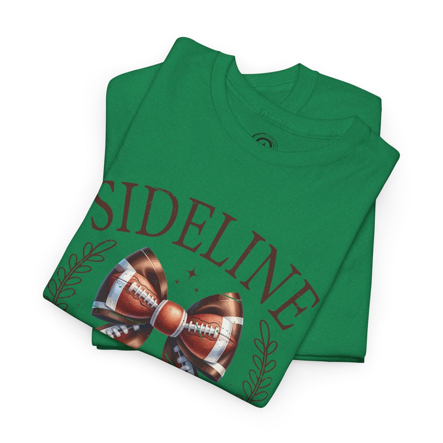 Sideline Social Club Tee, Unisex Heavy Cotton Shirt, Perfect for Game Days, Sports Fans, Casual Wear, Unique Gift Idea, Football