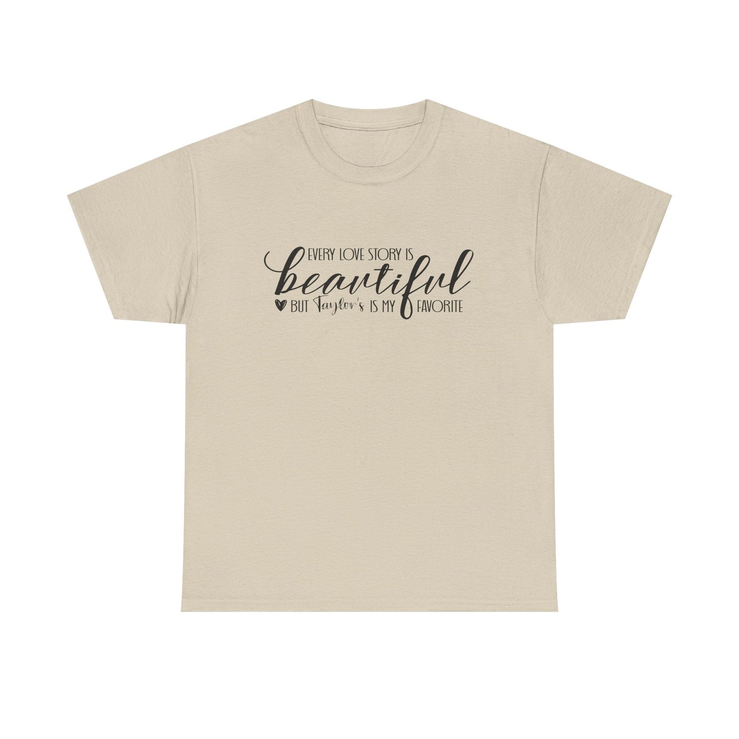 Taylor's Love Story, Beautiful Unisex Heavy Cotton Tee,