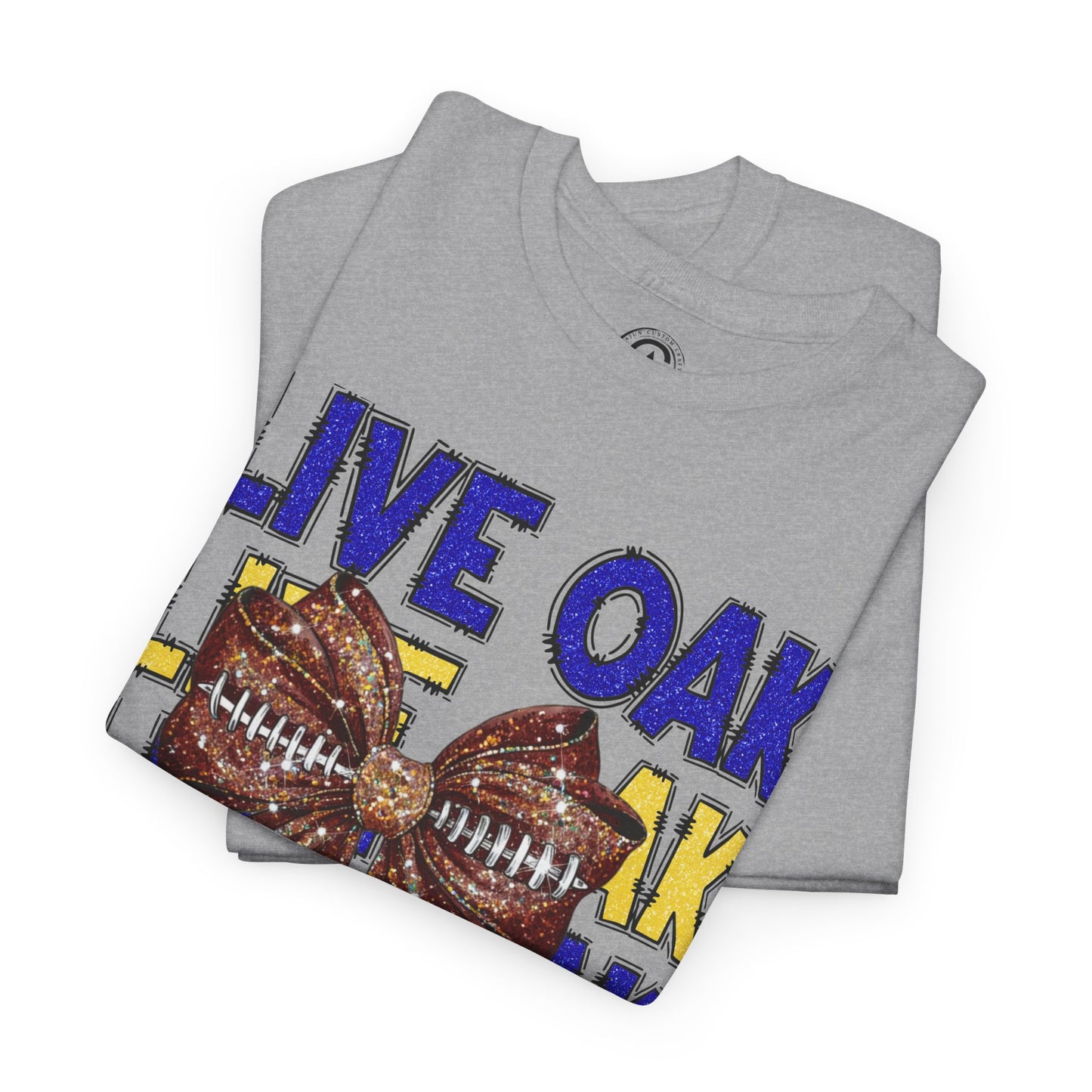 Live Oak Eagles Football Tee, Unisex Cotton Shirt, Sports Fan Apparel, Game Day Outfit, Team Spirit Clothing
