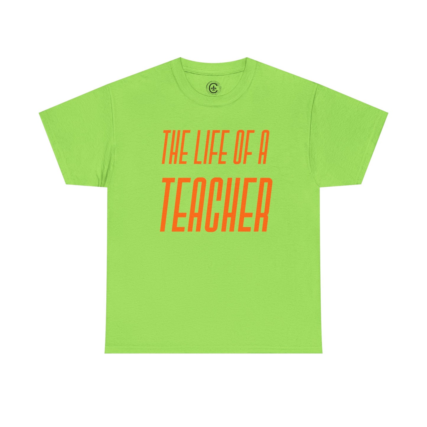 The life of a Teacher Tee - Unisex Heavy Cotton T-Shirt, Music Teacher Gift, Music Lover Shirt, TS12 12 Swiftie
