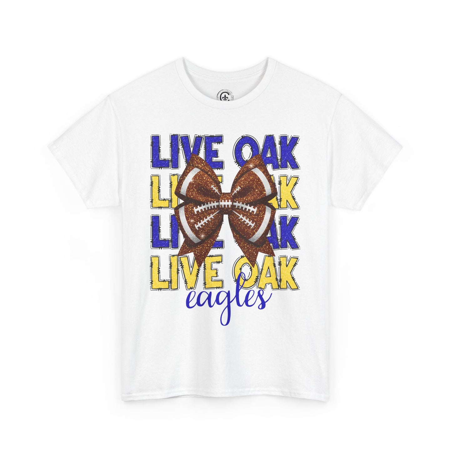 Live Oak Eagles Football Tee, Unisex Cotton Shirt, Sports Fan Apparel, Game Day Outfit, Team Spirit Clothing