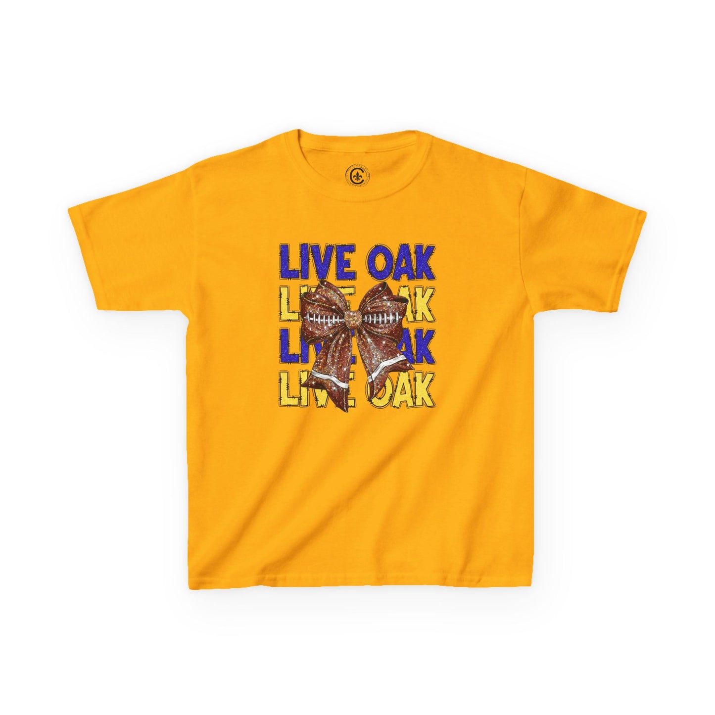Live Oak Eagles Football Tee for Kids, Youth Sports Shirt, Fun Game Day Outfit, Birthday Gift, Team Spirit Apparel, Family Sportswear