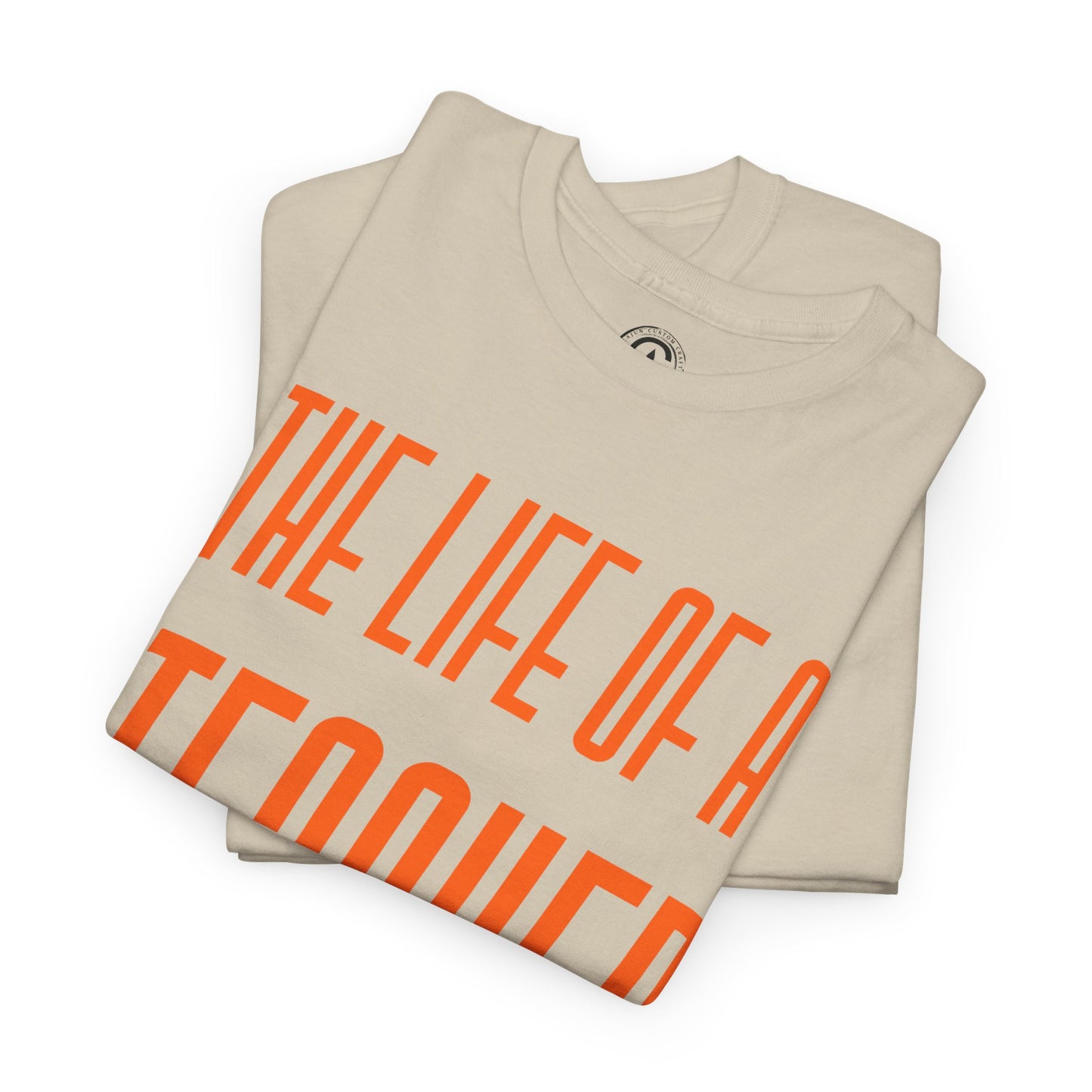 The life of a Teacher Tee - Unisex Heavy Cotton T-Shirt, Music Teacher Gift, Music Lover Shirt, TS12 12 Swiftie