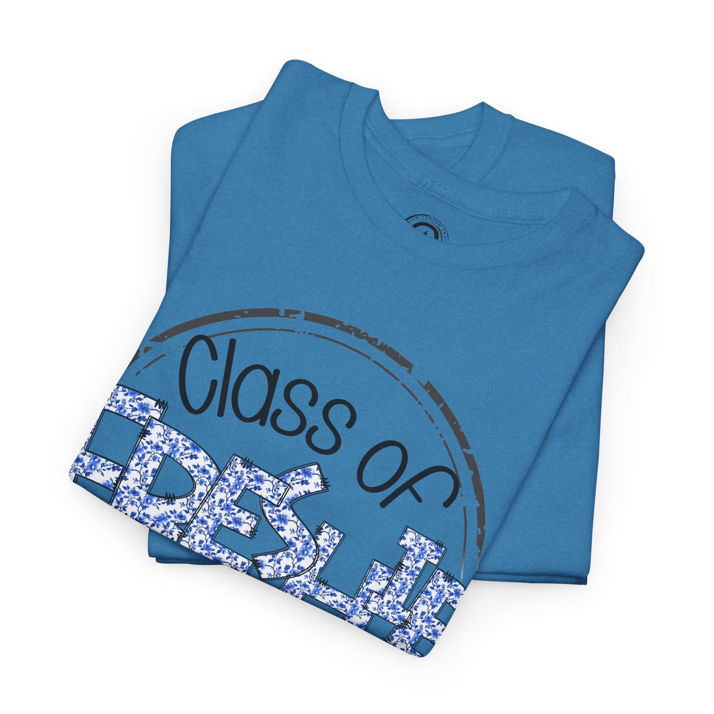 Freshie Class of 2029 Heavy Cotton Tee, Graduation Shirt, Unisex T-Shirt, School Spirit Wear, Freshman Celebration