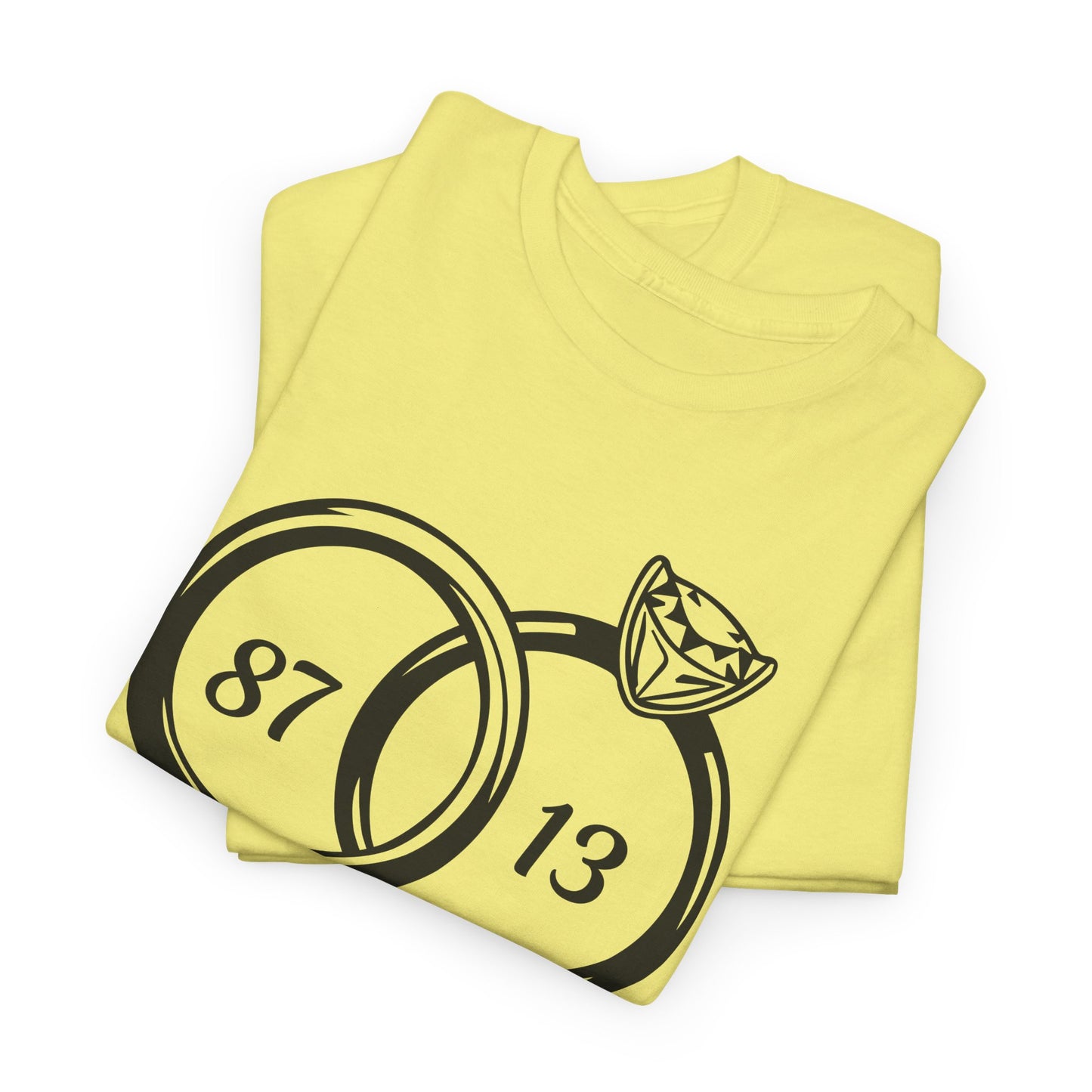 Wedding of the Century, 87 & 13, It's a Love Story Unisex Heavy Cotton Tee,