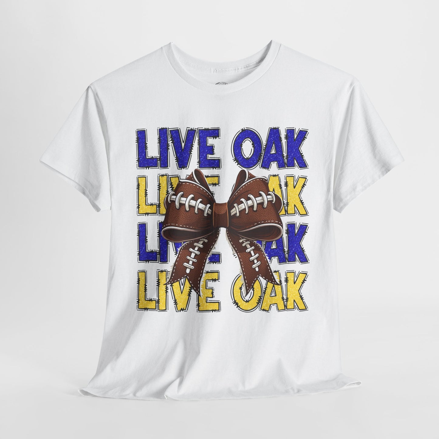 Live Oak Eagles Football Tee, Unisex Cotton Shirt, Sports Fan Apparel, Game Day Outfit, Team Spirit Clothing