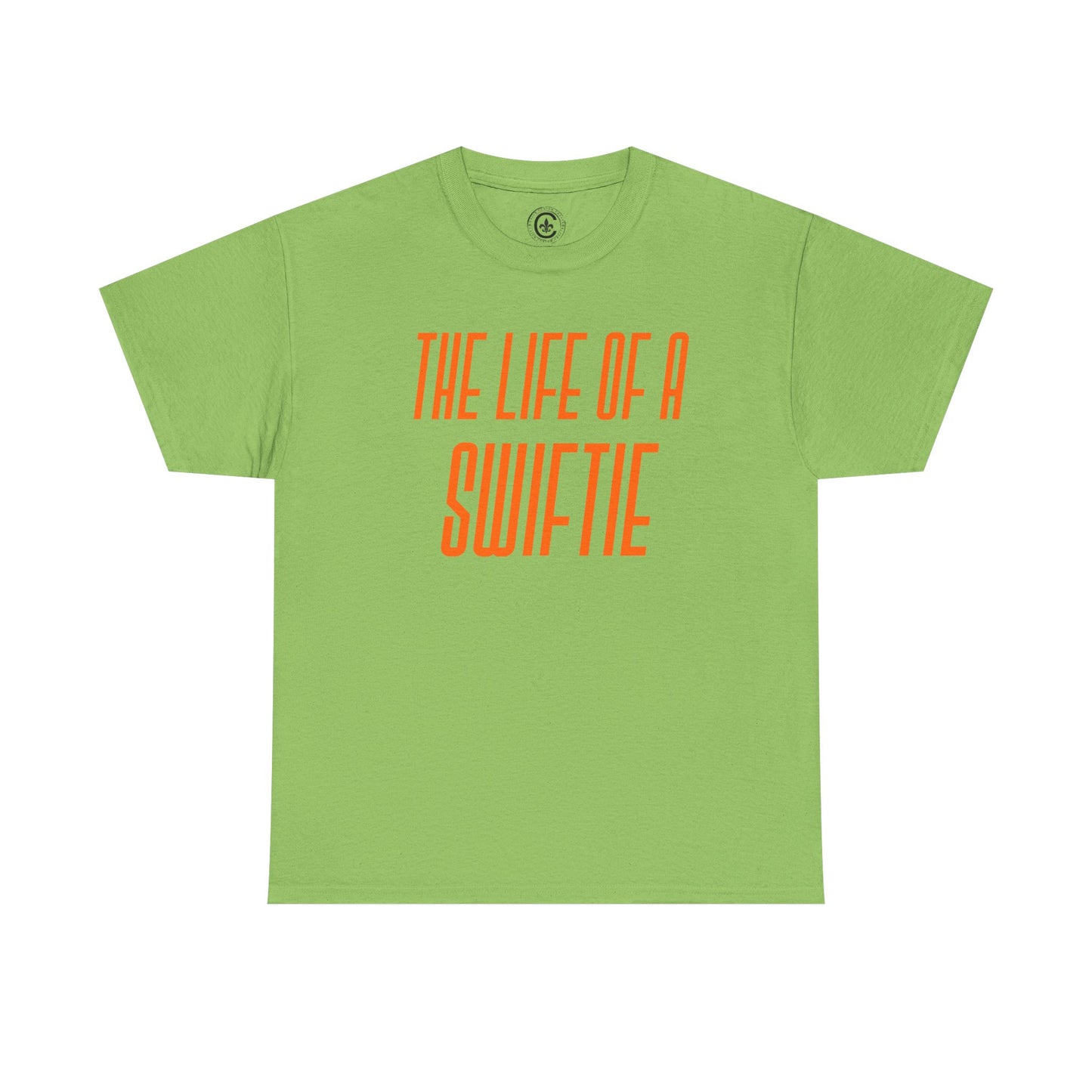 The life of a Swiftie Unisex Heavy Cotton T-Shirt Music Lover Shirt, TS12 12 Swiftie