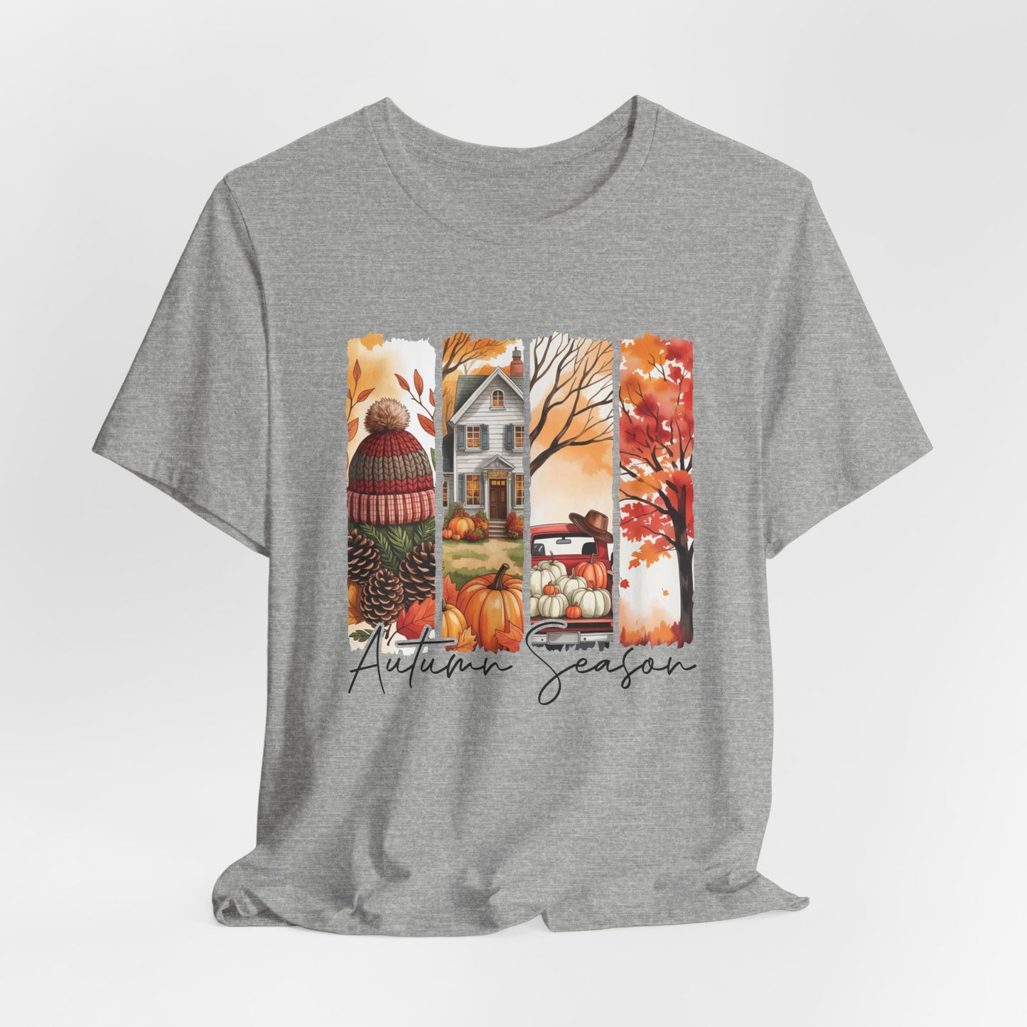 Autumn Vibes Unisex Tee - Cozy Fall Tee, Harvest Shirt