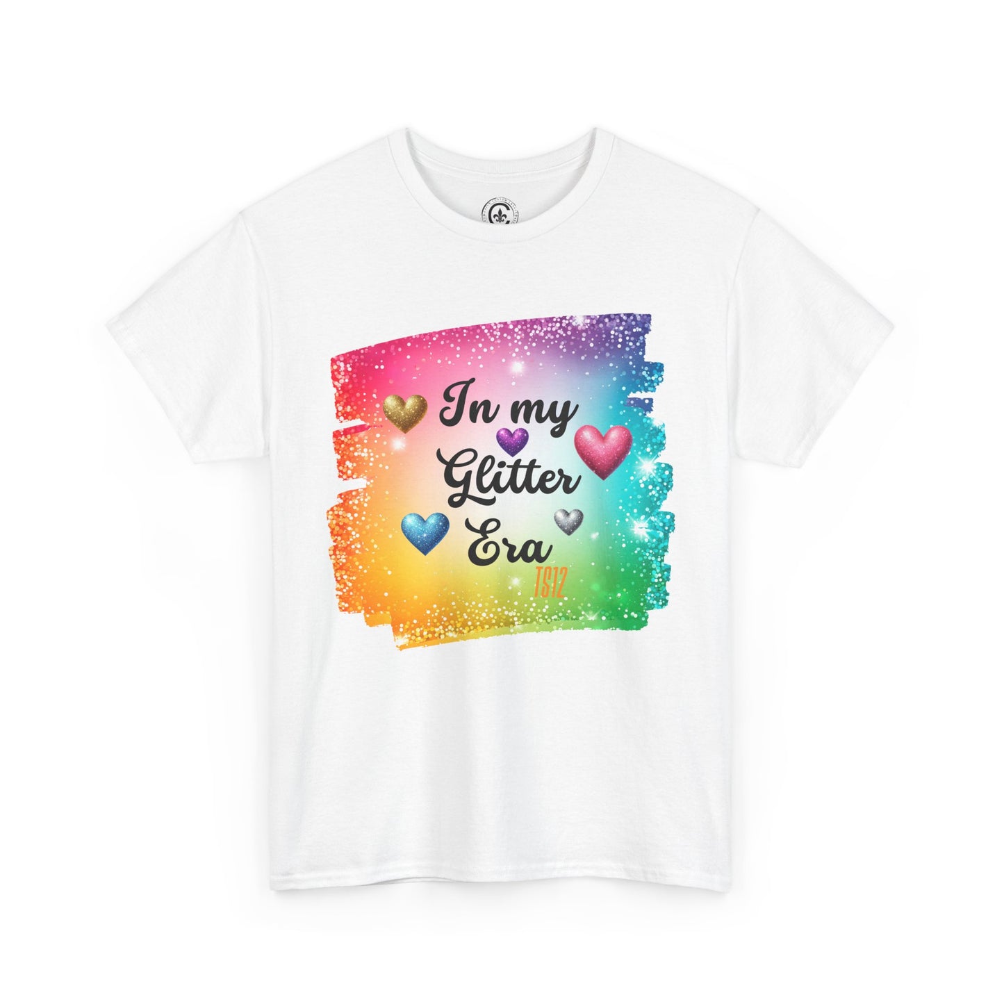 In My Glitter Era Tee - Unisex Heavy Cotton T-Shirt, Perfect for Celebrations, Pride Events, Birthday Gifts, Casual Wear, Colorful Fashion