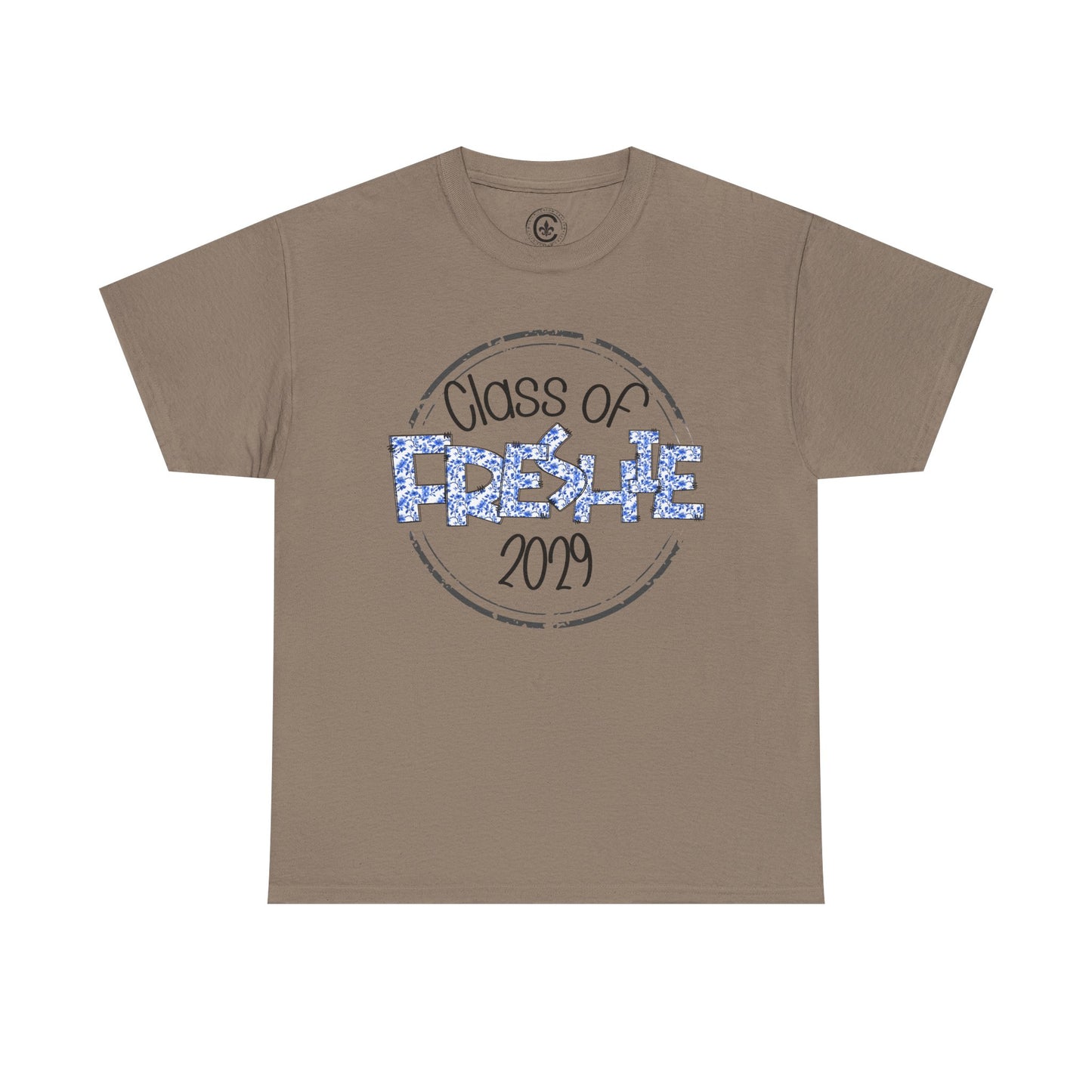 Freshie Class of 2029 Heavy Cotton Tee, Graduation Shirt, Unisex T-Shirt, School Spirit Wear, Freshman Celebration