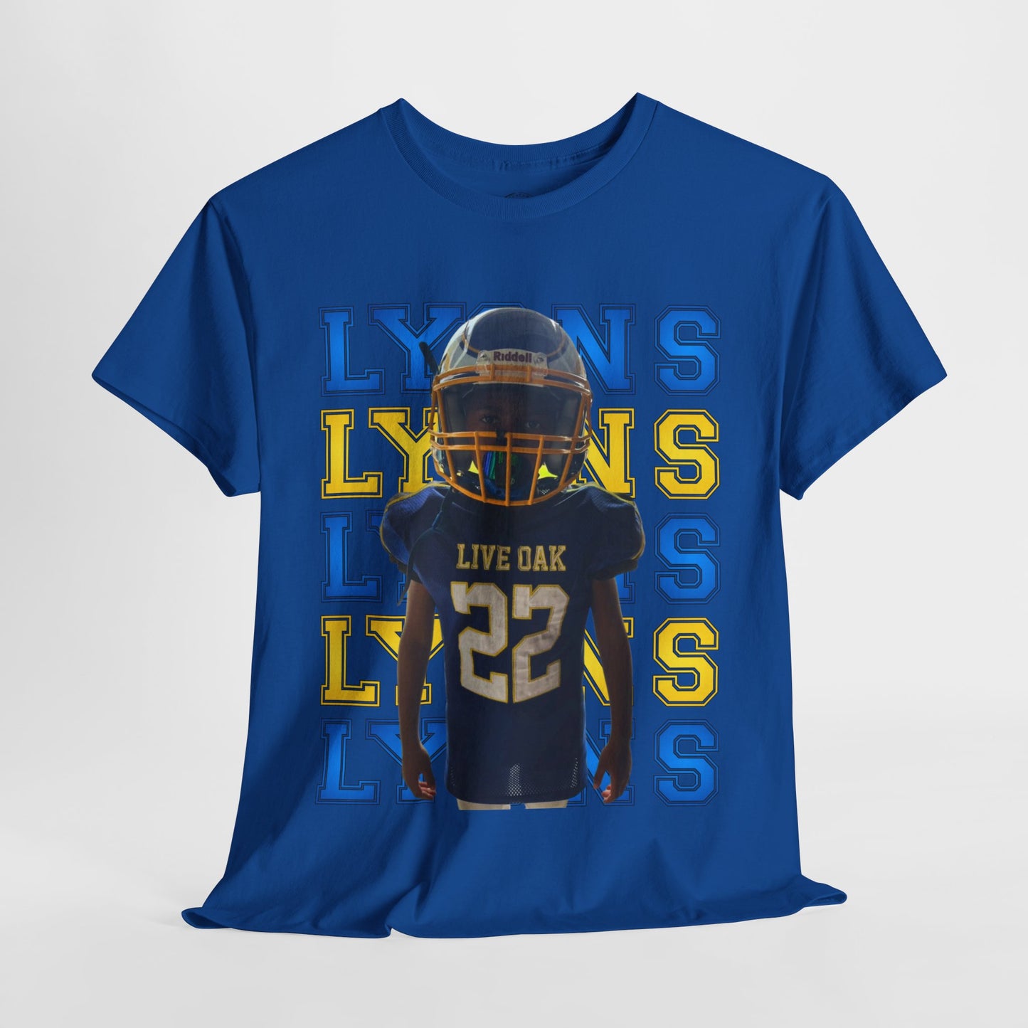Personalized Football Player Unisex tshirt, add your player's picture and last name or whatever you want we love custom designs