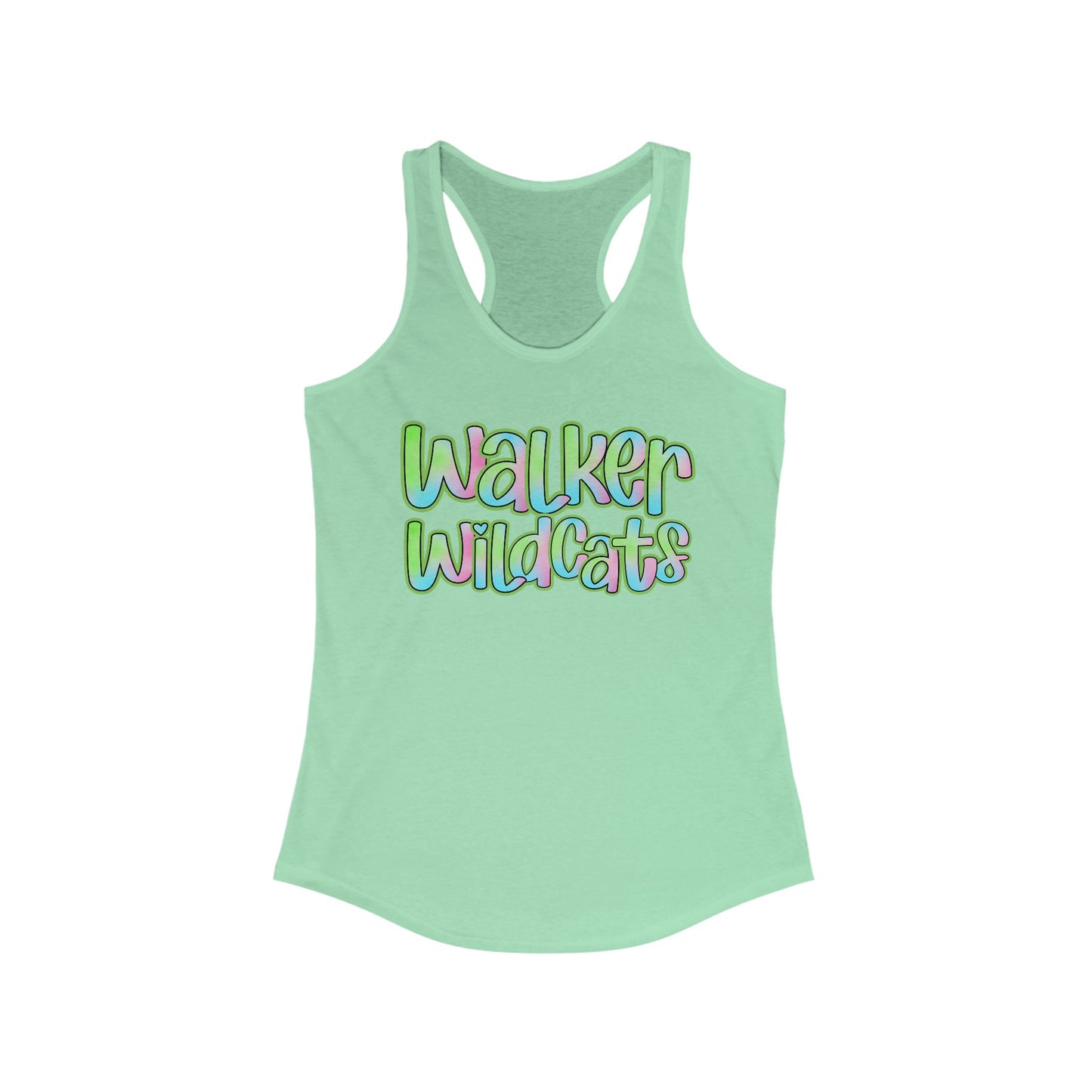 Walker Wildcats Women's Racerback Tank Top, Perfect for Game Day, Sports Events, Tailgating, and Everyday Wear