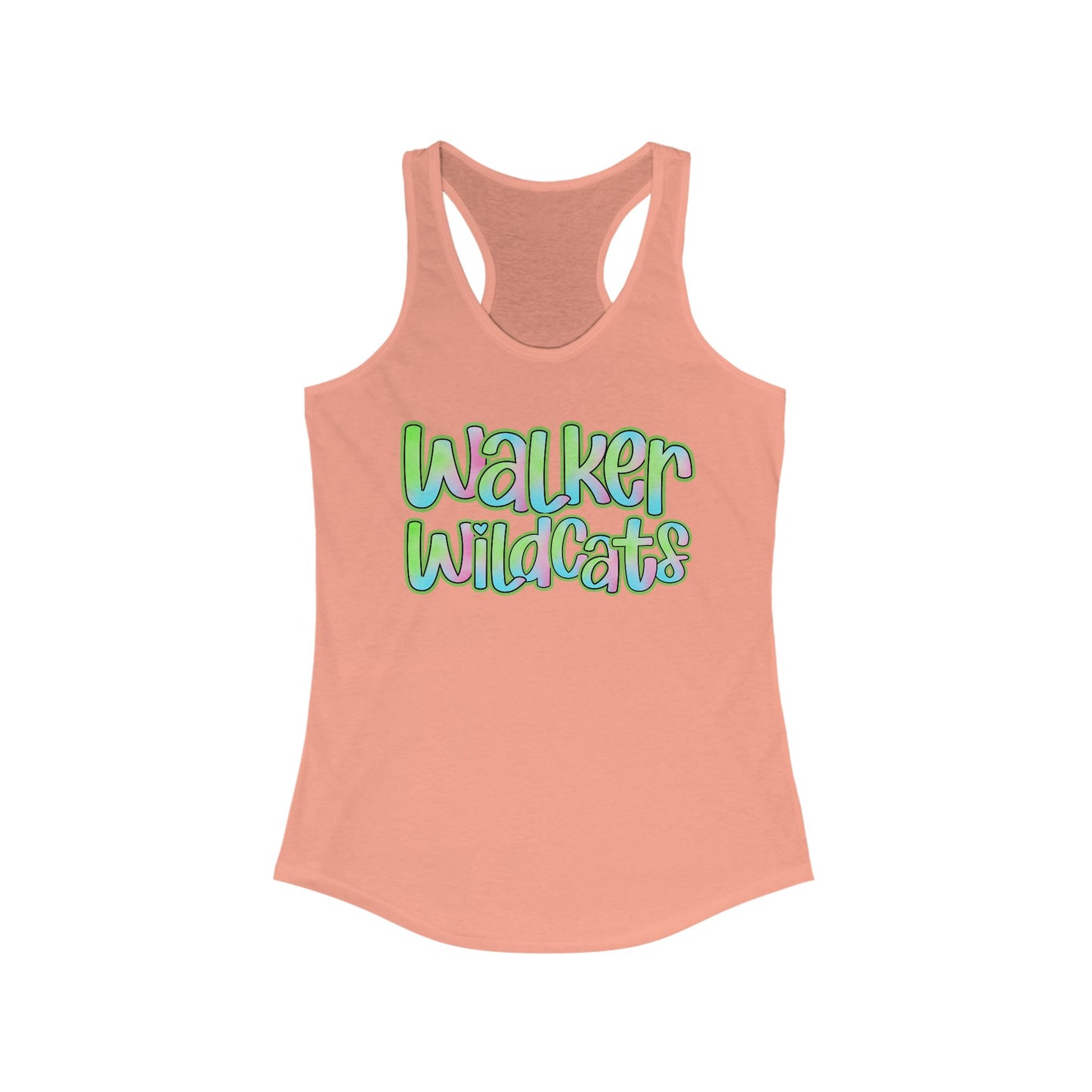 Walker Wildcats Women's Racerback Tank Top, Perfect for Game Day, Sports Events, Tailgating, and Everyday Wear