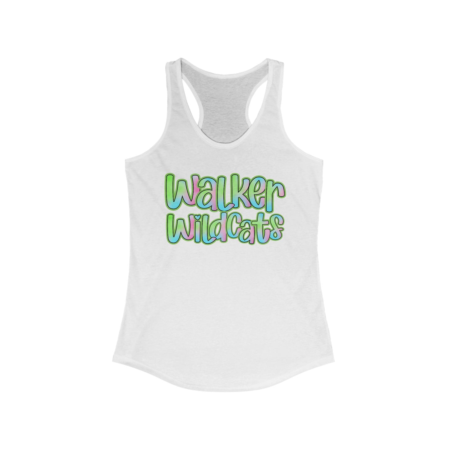 Walker Wildcats Women's Racerback Tank Top, Perfect for Game Day, Sports Events, Tailgating, and Everyday Wear