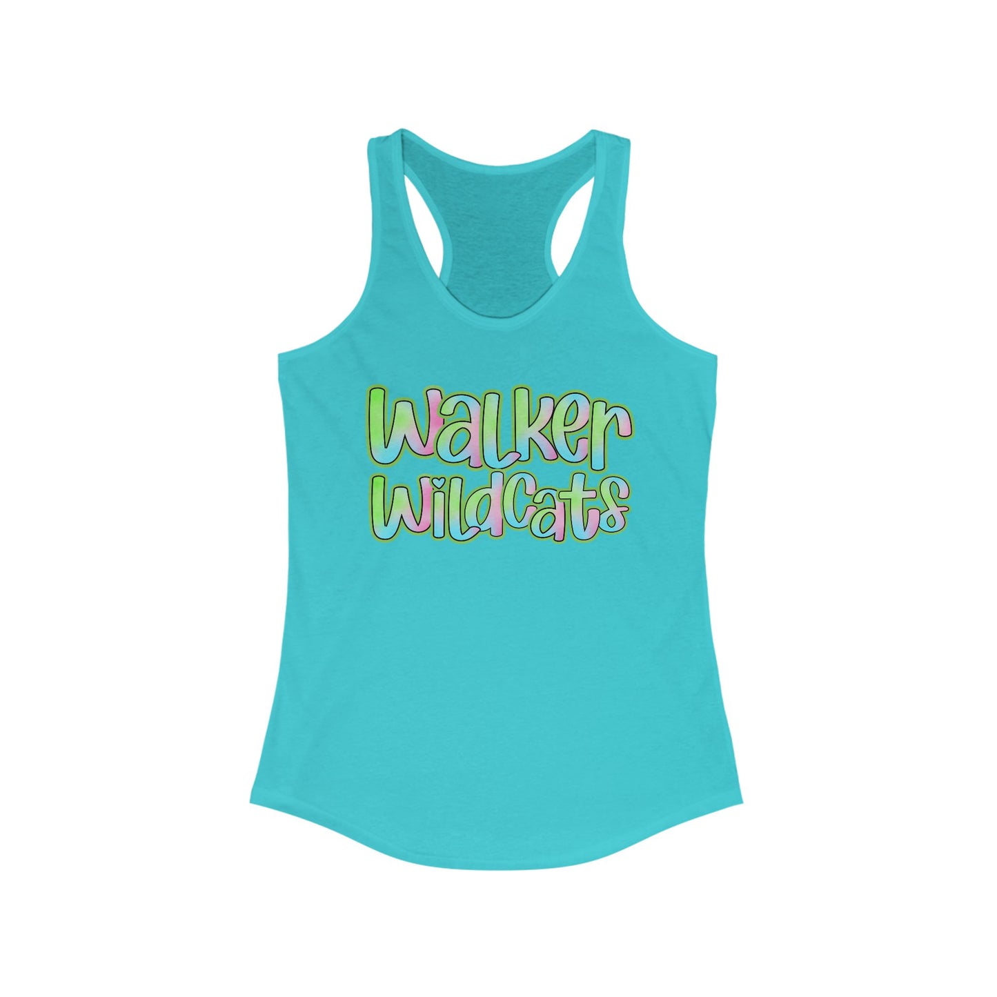 Walker Wildcats Women's Racerback Tank Top, Perfect for Game Day, Sports Events, Tailgating, and Everyday Wear