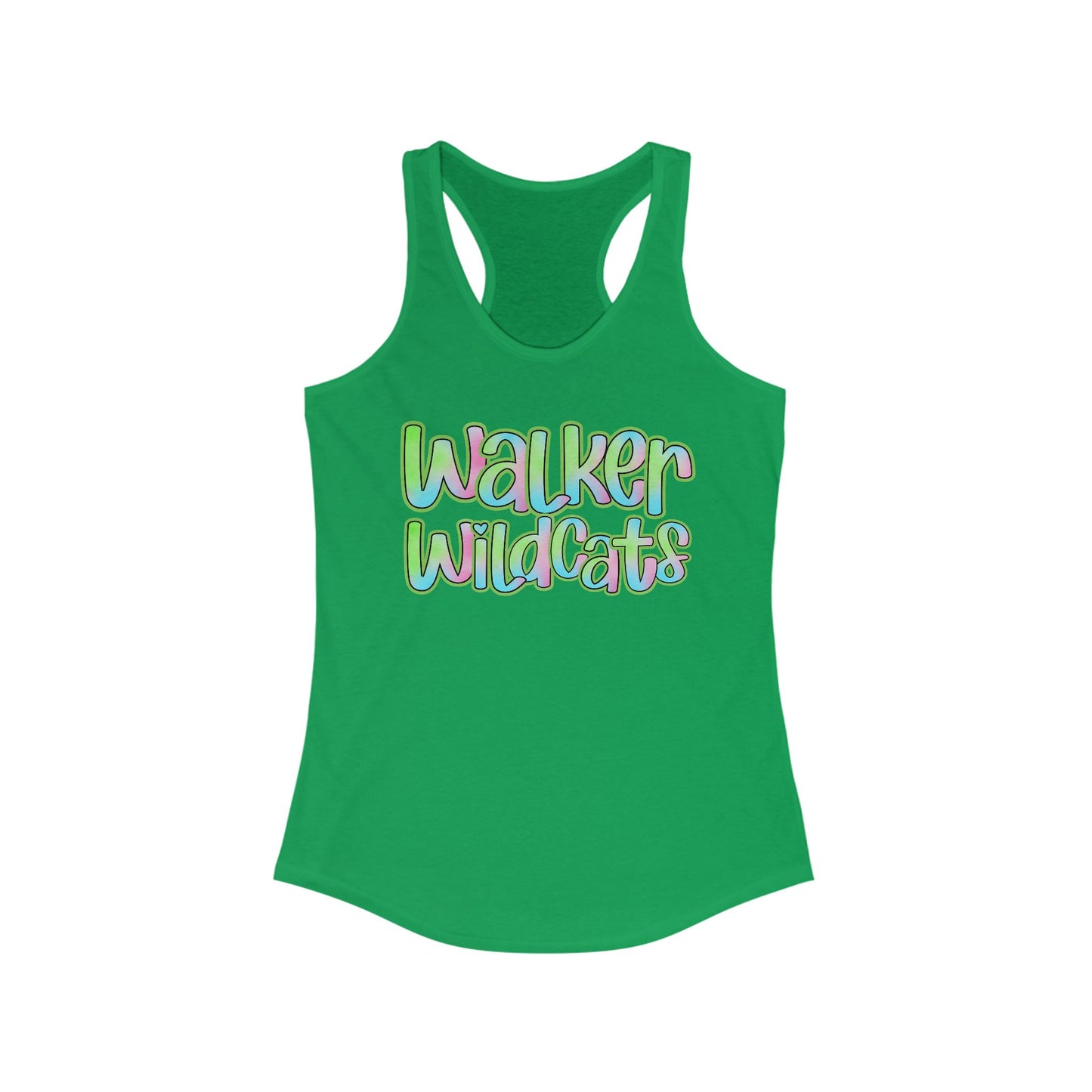 Walker Wildcats Women's Racerback Tank Top, Perfect for Game Day, Sports Events, Tailgating, and Everyday Wear