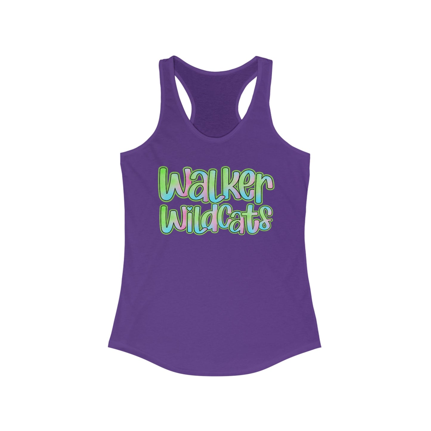 Walker Wildcats Women's Racerback Tank Top, Perfect for Game Day, Sports Events, Tailgating, and Everyday Wear