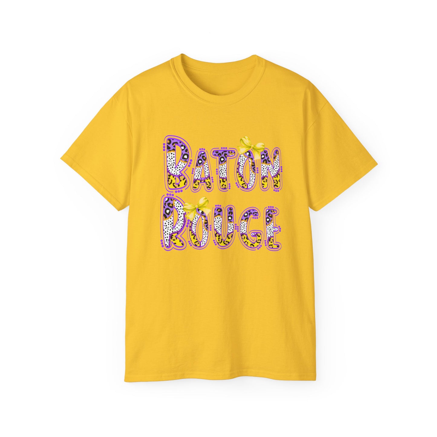 LSU Gold Day, Baton Rouge Football Tee, Cute Football T-Shirt, Gift for Sports Lovers, Unique Football Apparel, Casual Everyday Wear