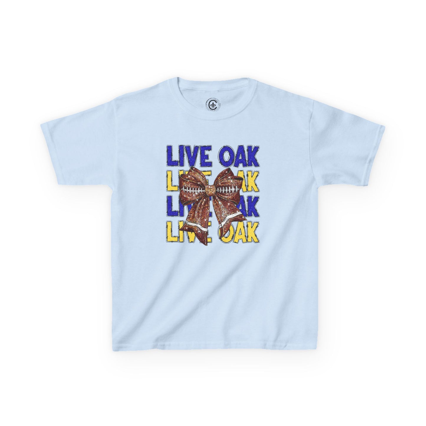 Live Oak Eagles Football Tee for Kids, Youth Sports Shirt, Fun Game Day Outfit, Birthday Gift, Team Spirit Apparel, Family Sportswear