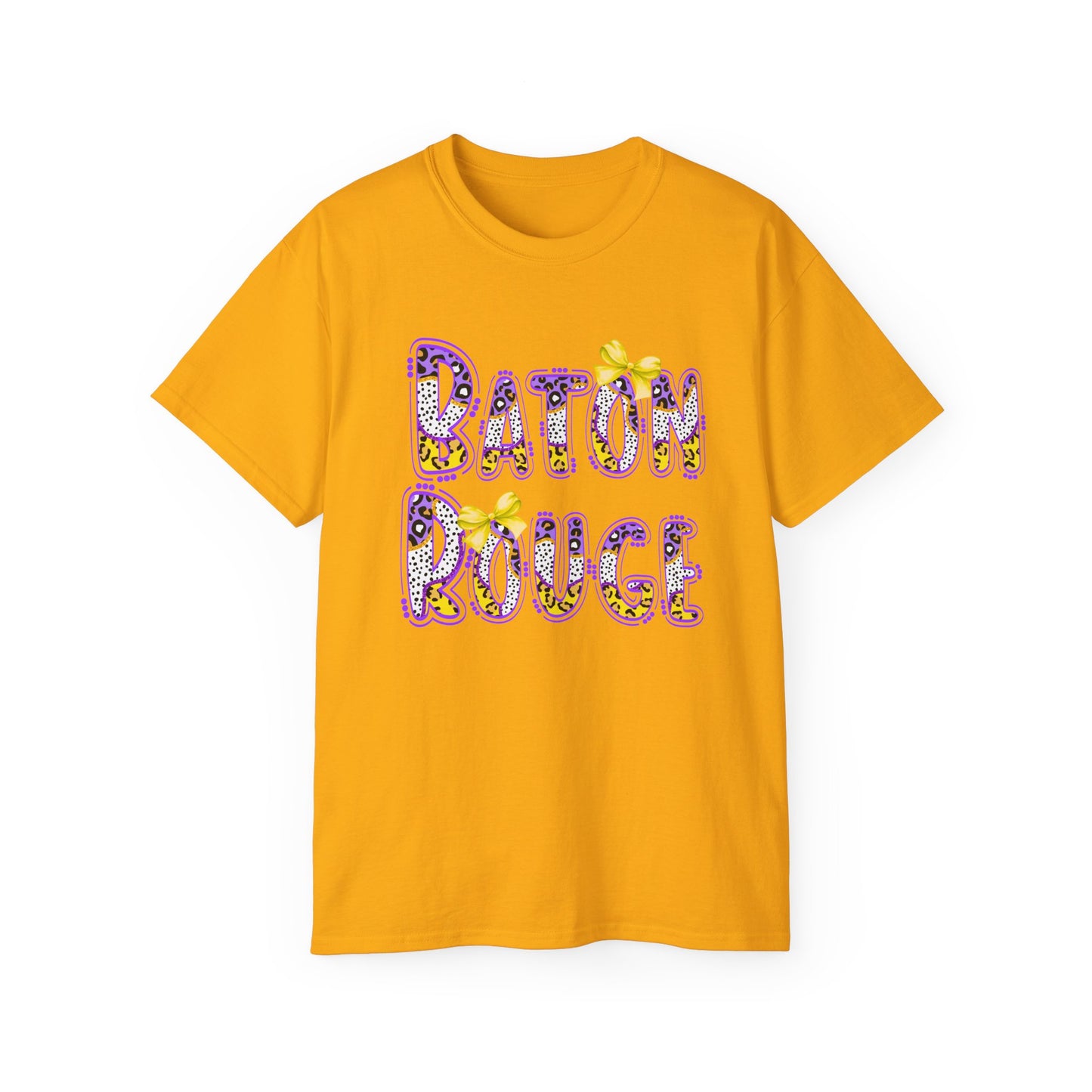 LSU Gold Day, Baton Rouge Football Tee, Cute Football T-Shirt, Gift for Sports Lovers, Unique Football Apparel, Casual Everyday Wear