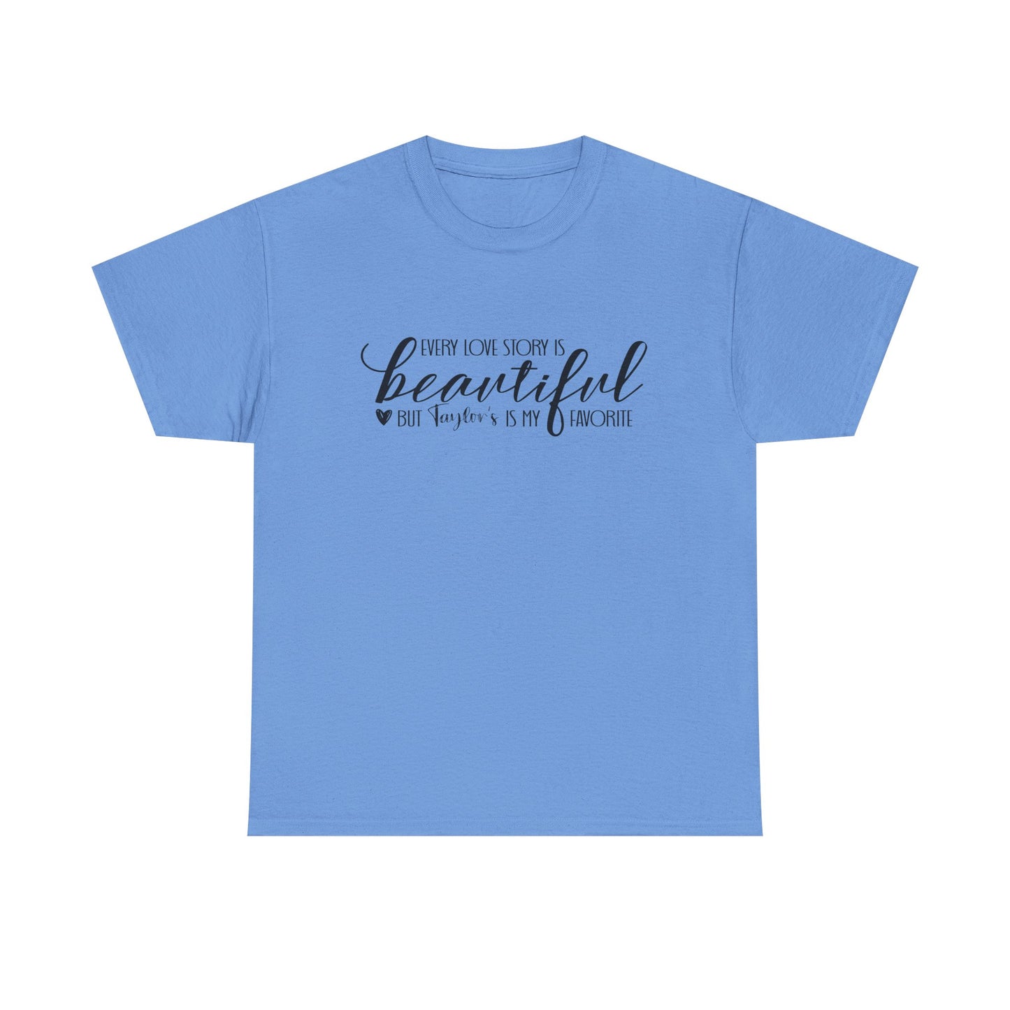 Taylor's Love Story, Beautiful Unisex Heavy Cotton Tee,