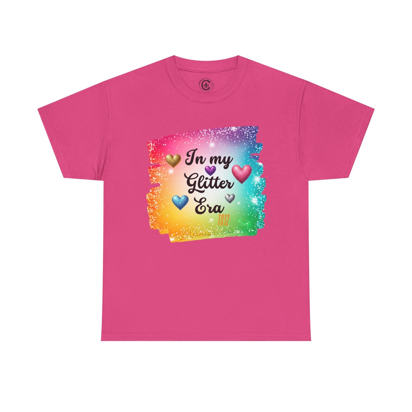 In My Glitter Era Tee - Unisex Heavy Cotton T-Shirt, Perfect for Celebrations, Pride Events, Birthday Gifts, Casual Wear, Colorful Fashion