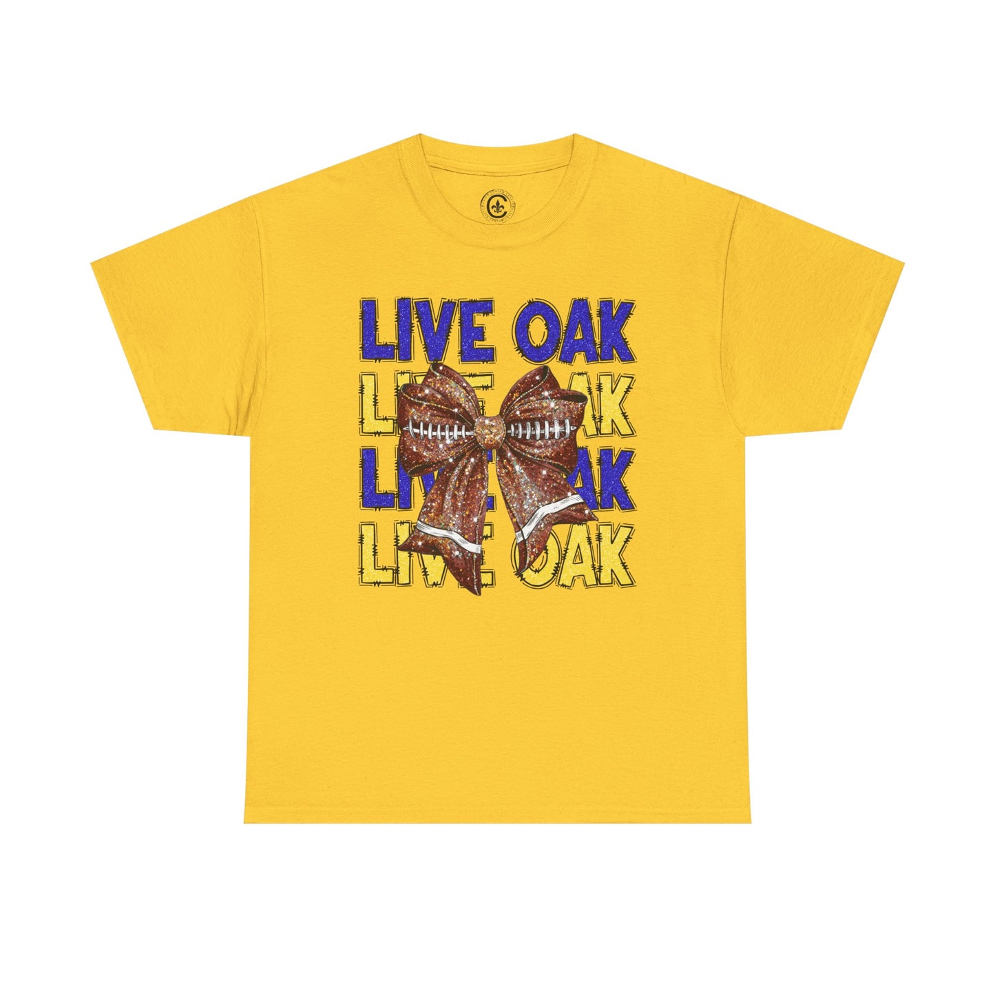 Live Oak Eagles Football Tee, Unisex Cotton Shirt, Sports Fan Apparel, Game Day Outfit, Team Spirit Clothing