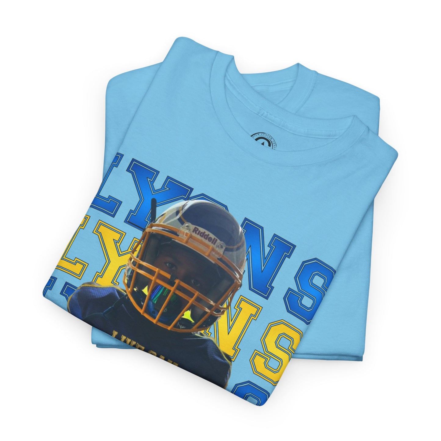 Personalized Football Player Unisex tshirt, add your player's picture and last name or whatever you want we love custom designs