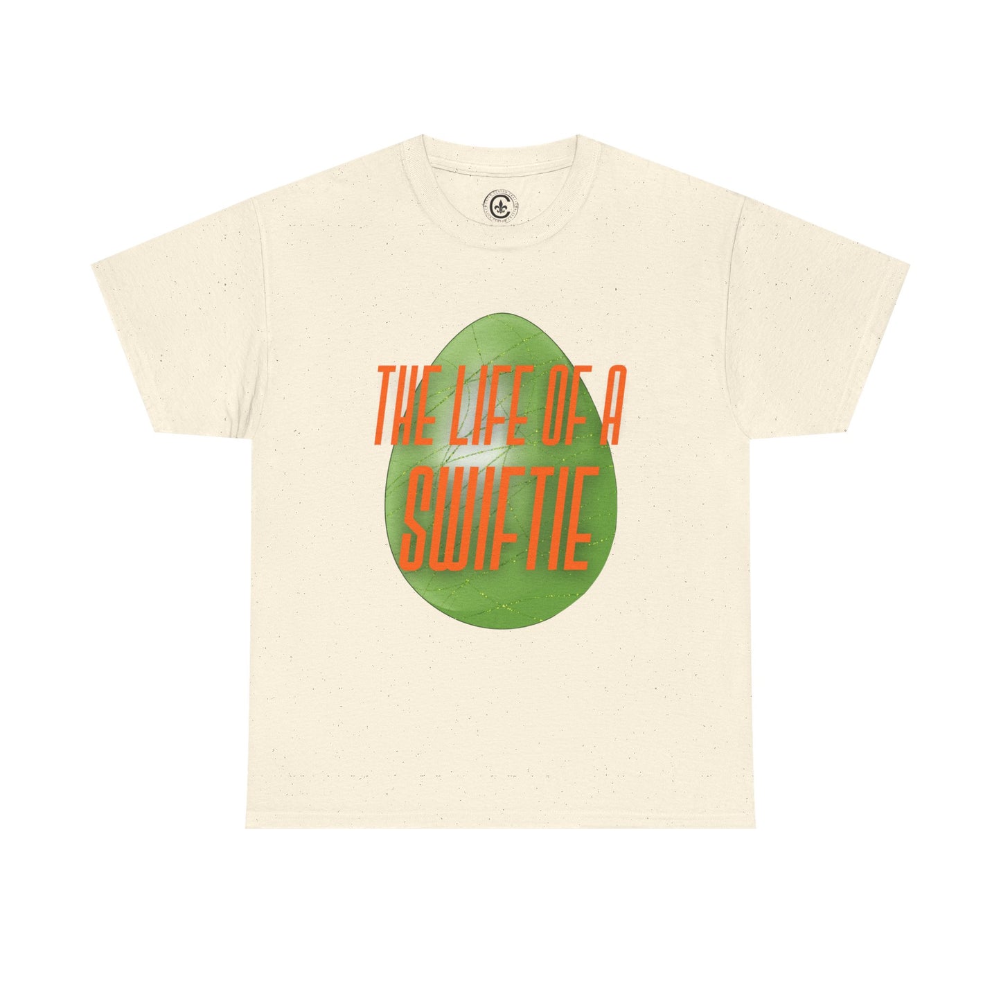 The life of a Swiftie with a green glitter easter egg - Unisex Heavy Cotton T-Shirt Music Lover Shirt, TS12 12 Swiftie