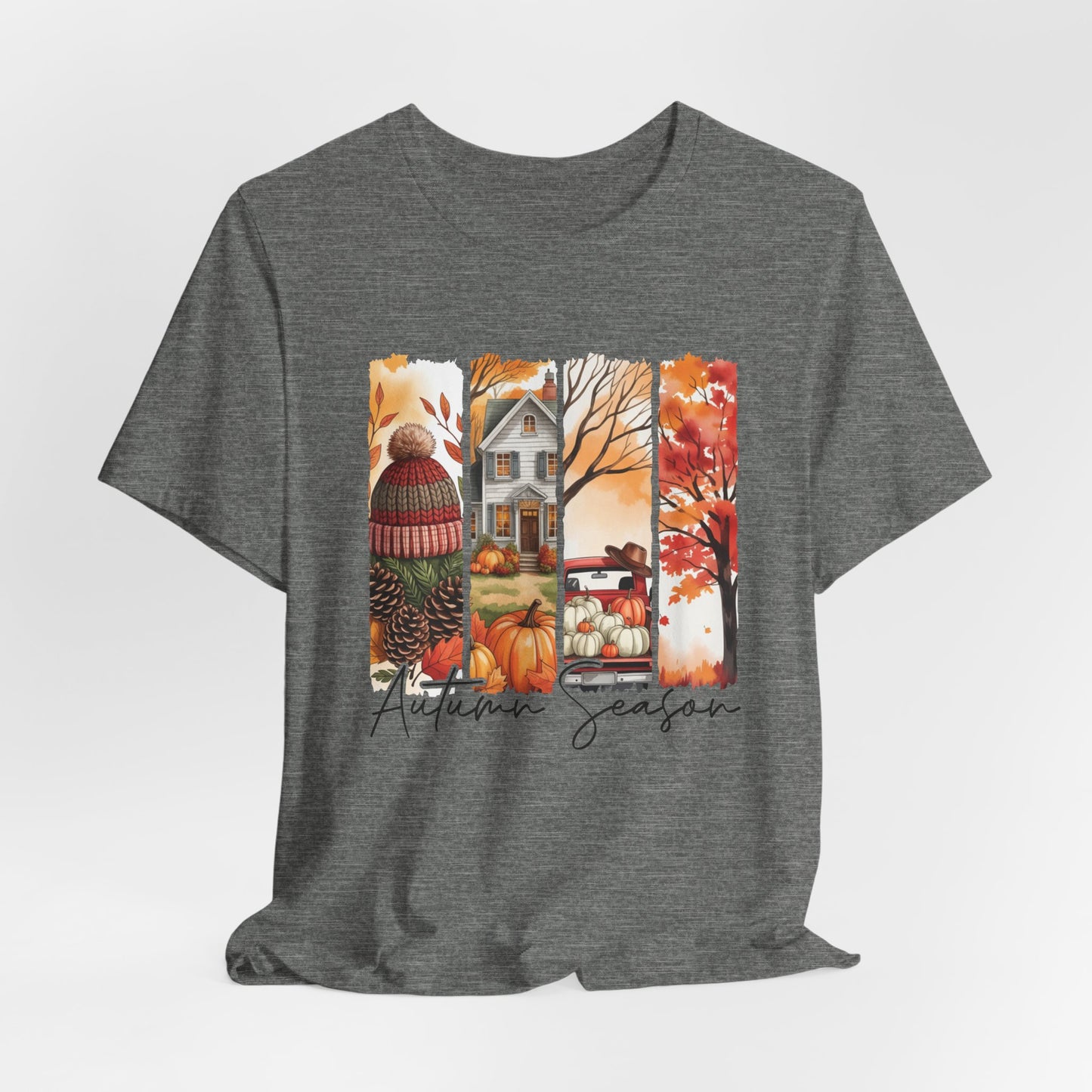 Autumn Vibes Unisex Tee - Cozy Fall Tee, Harvest Shirt