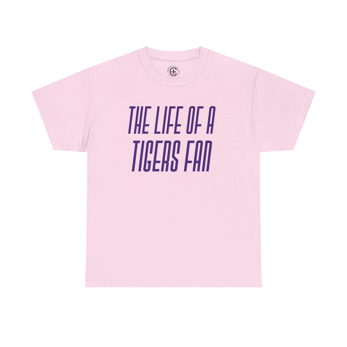 The life of a Tiger Fan  Unisex Heavy Cotton T-Shirt Music Lover Shirt, TS12 12 Swiftie, lsu. tigers