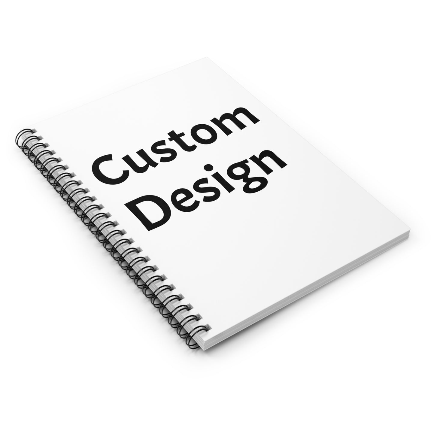 Personalized Custom Spiral Notebook - Ruled Line, Journal, Gift for Students, Stationery, Creative Notepad