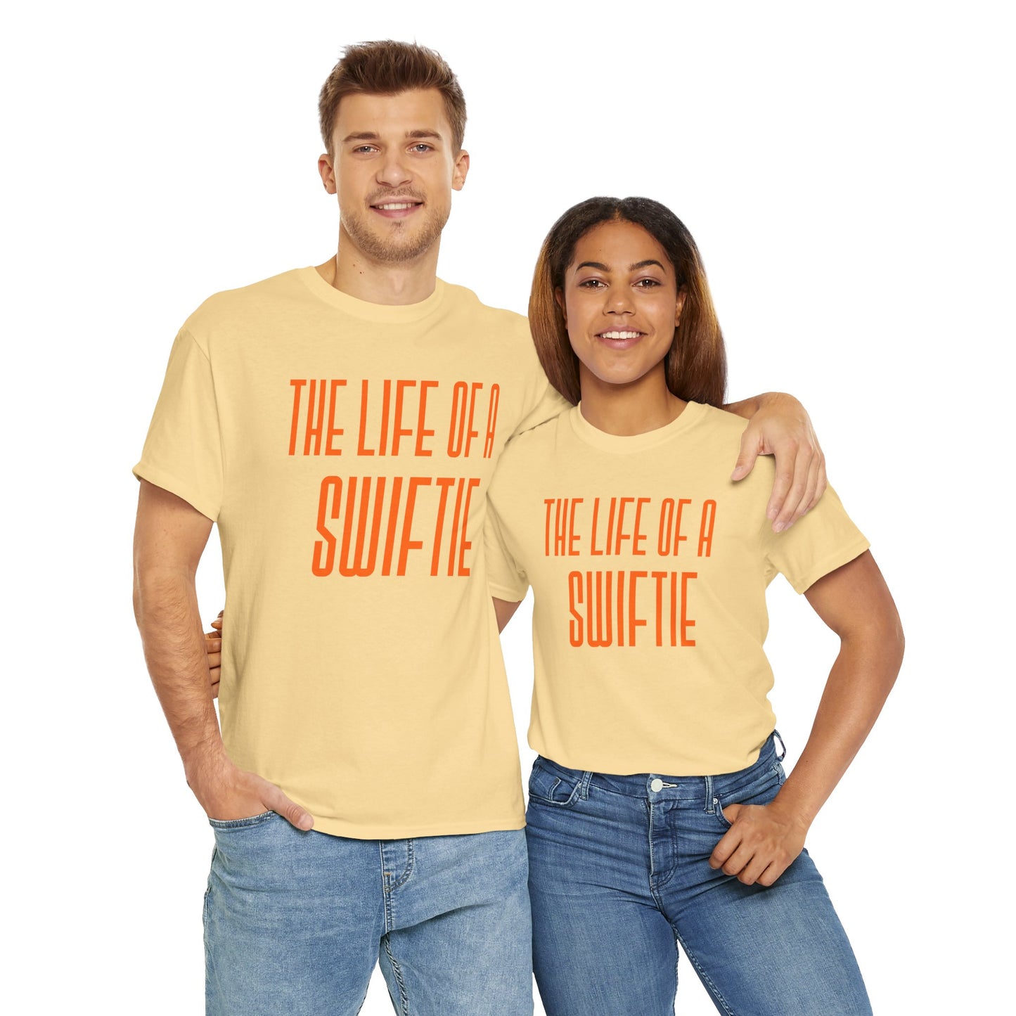 The life of a Swiftie Unisex Heavy Cotton T-Shirt Music Lover Shirt, TS12 12 Swiftie