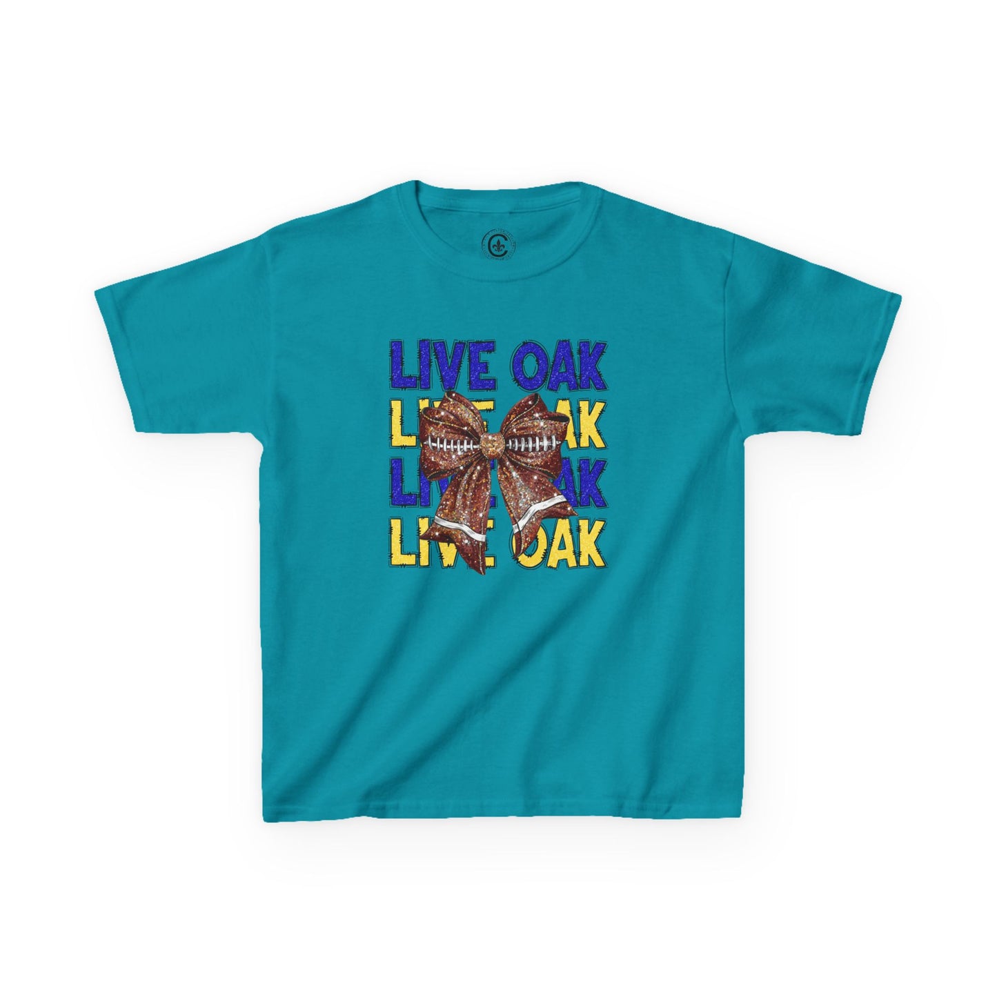 Live Oak Eagles Football Tee for Kids, Youth Sports Shirt, Fun Game Day Outfit, Birthday Gift, Team Spirit Apparel, Family Sportswear