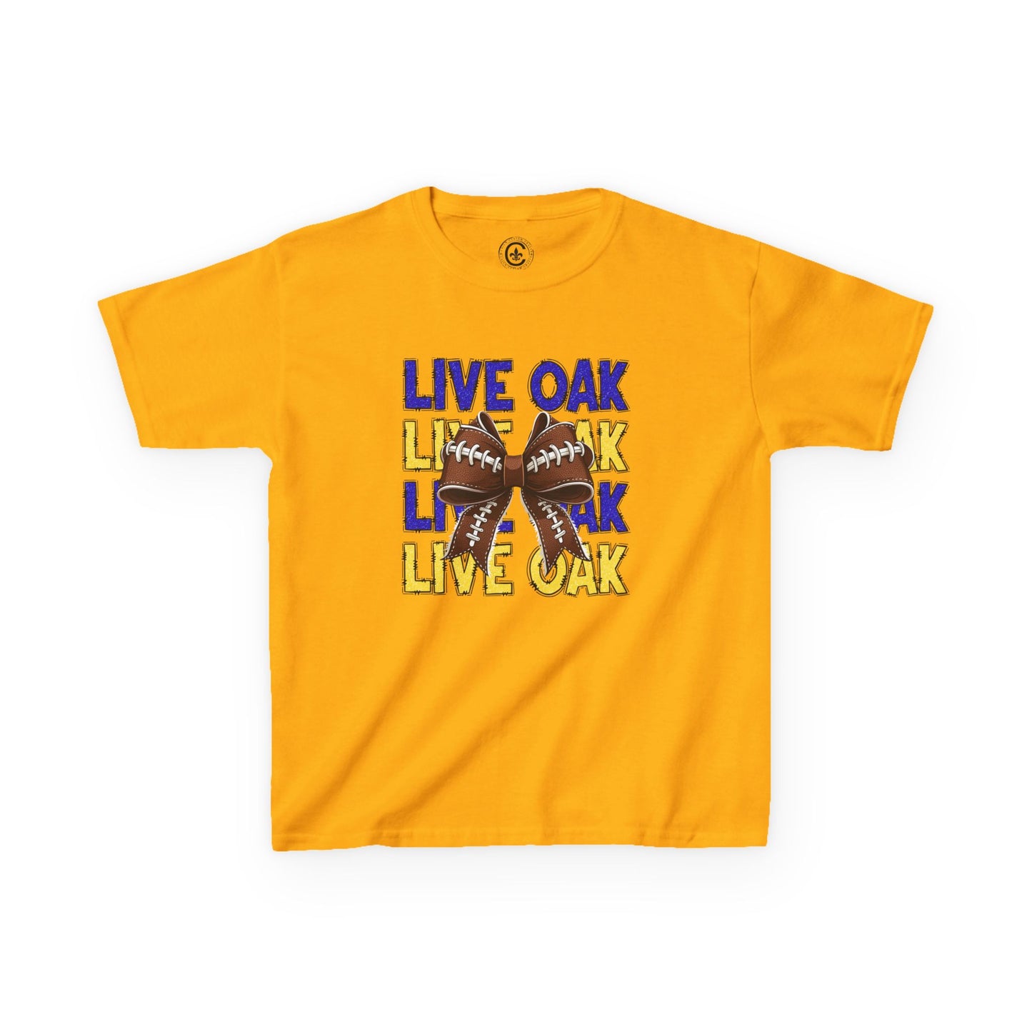 Live Oak Eagles Football Tee for Kids, Youth Sports Shirt, Fun Game Day Outfit, Birthday Gift, Team Spirit Apparel, Family Sportswear