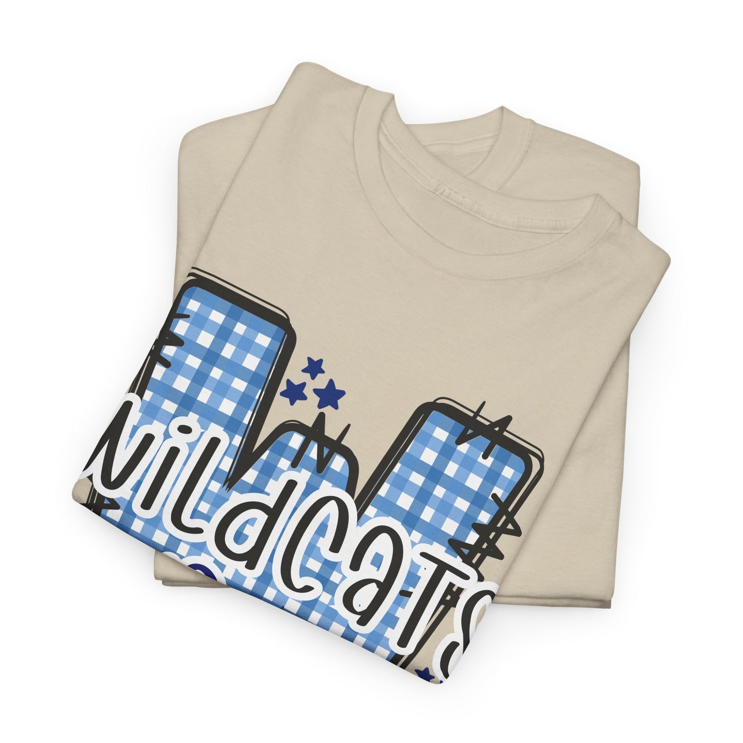SAMS Wildcats, Whimsical on a Unisex Tshirt, St Amant Middle School