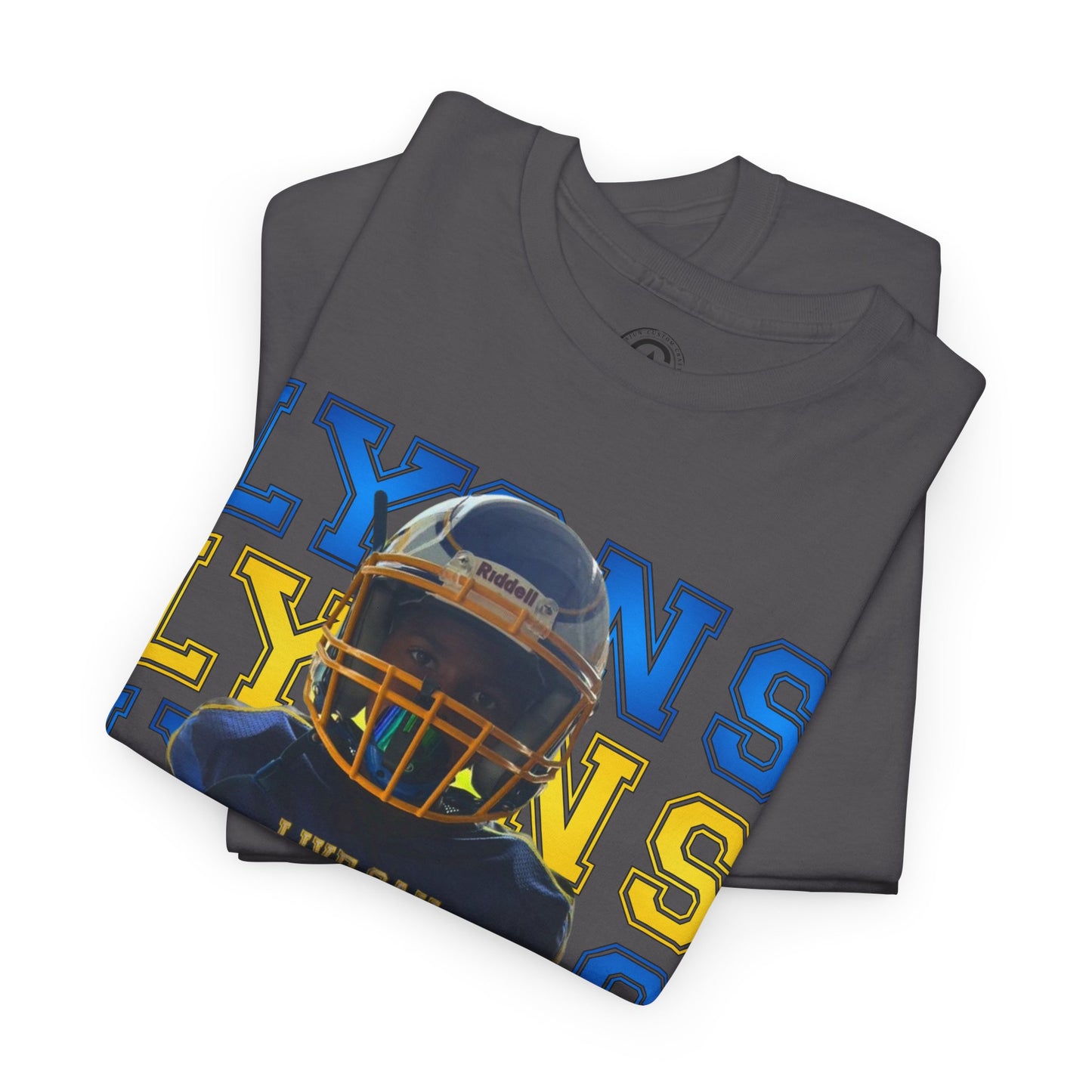 Personalized Football Player Unisex tshirt, add your player's picture and last name or whatever you want we love custom designs