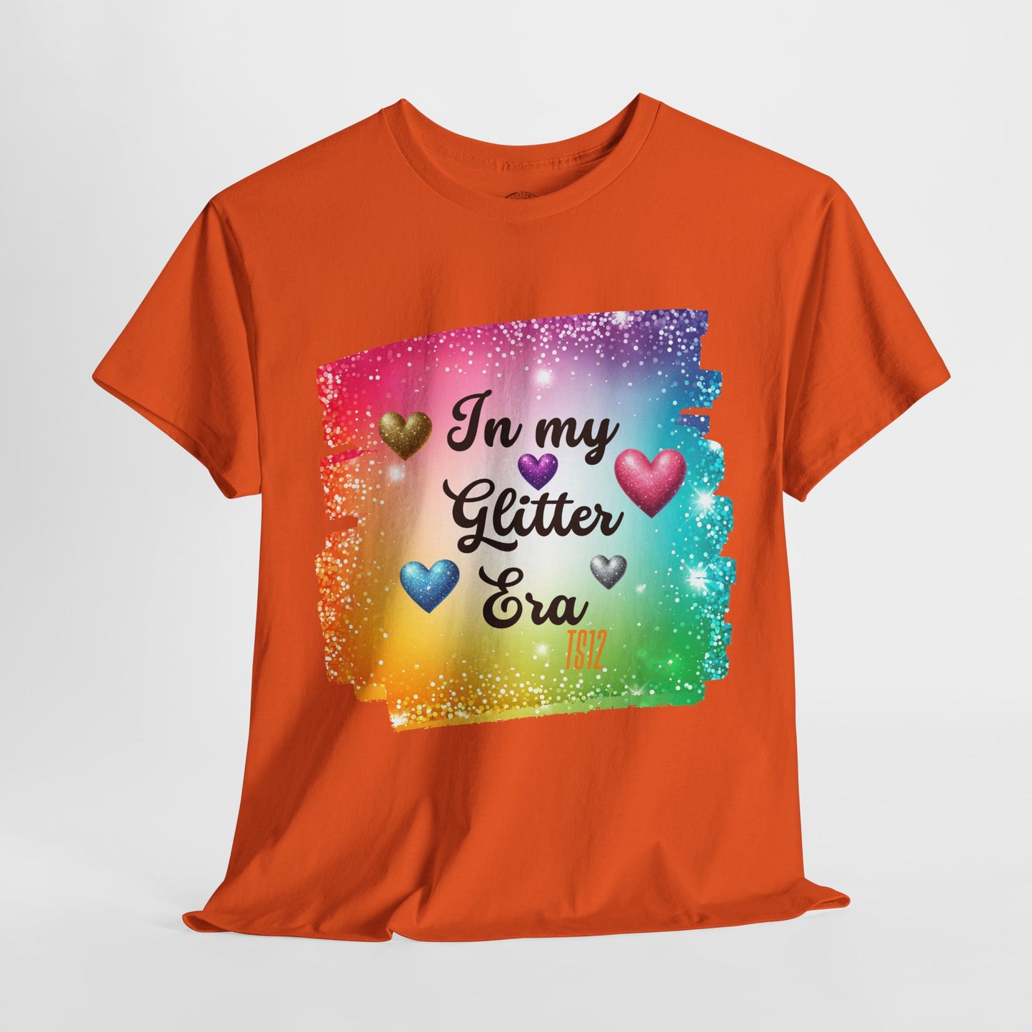 In My Glitter Era Tee - Unisex Heavy Cotton T-Shirt, Perfect for Celebrations, Pride Events, Birthday Gifts, Casual Wear, Colorful Fashion
