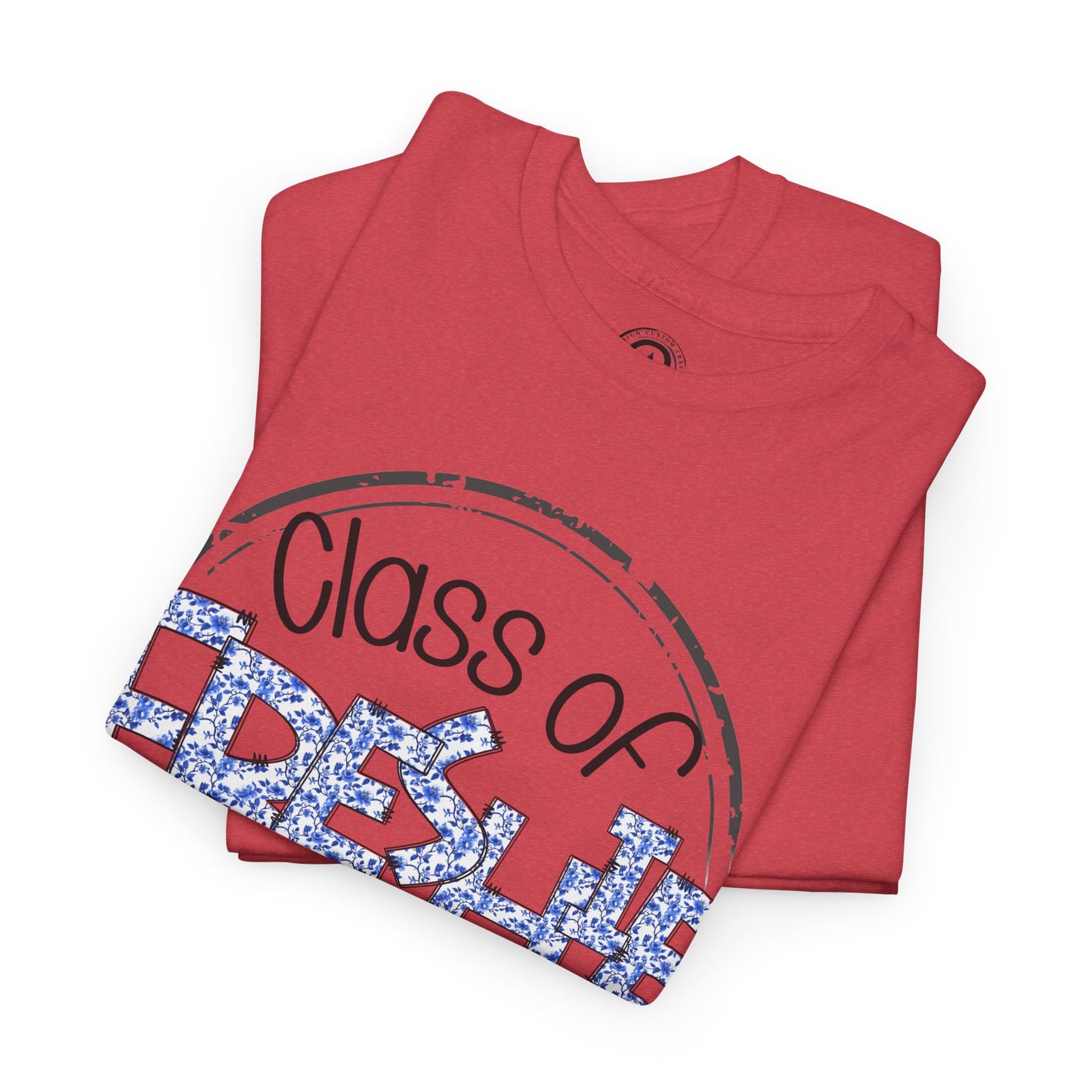 Freshie Class of 2029 Heavy Cotton Tee, Graduation Shirt, Unisex T-Shirt, School Spirit Wear, Freshman Celebration
