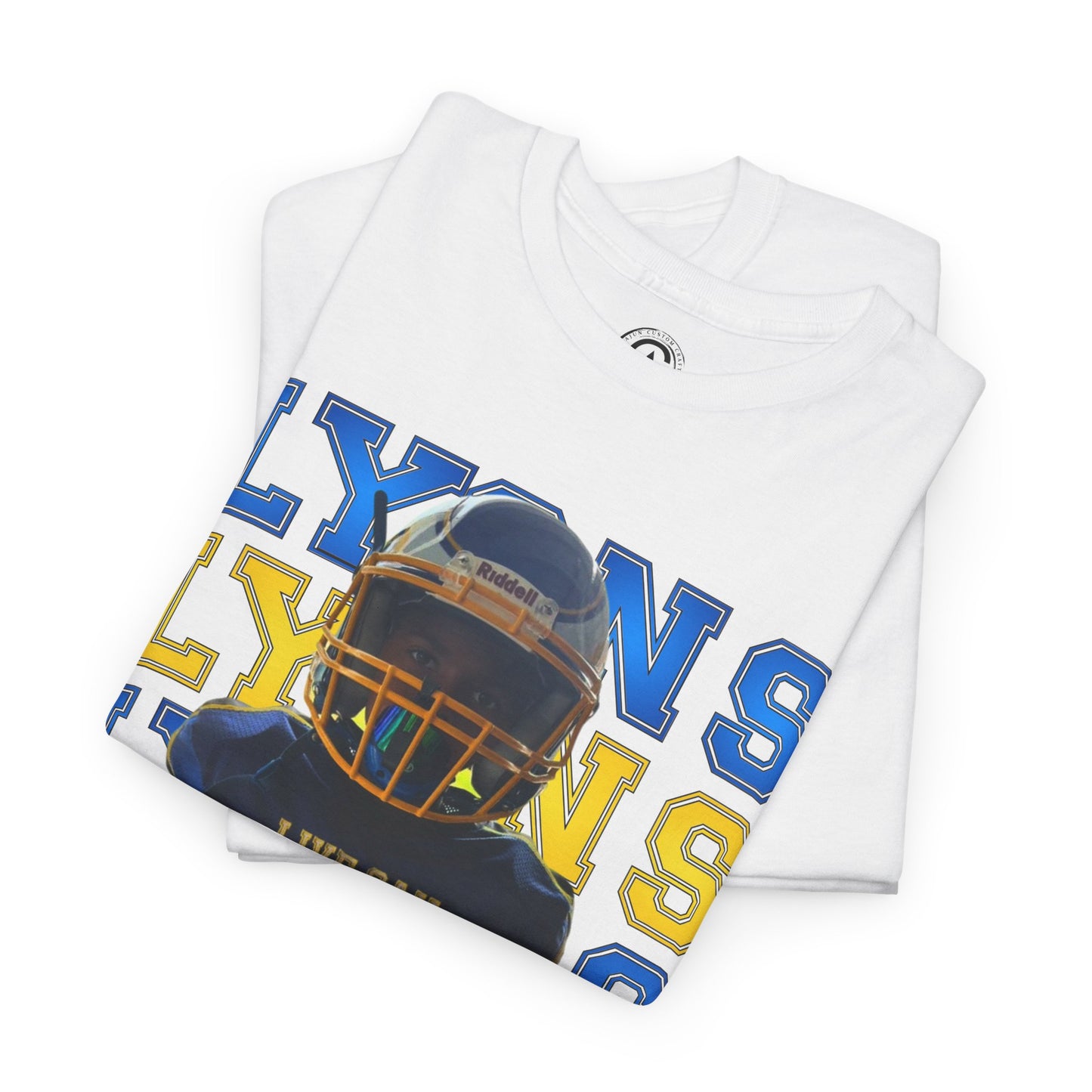 Personalized Football Player Unisex tshirt, add your player's picture and last name or whatever you want we love custom designs