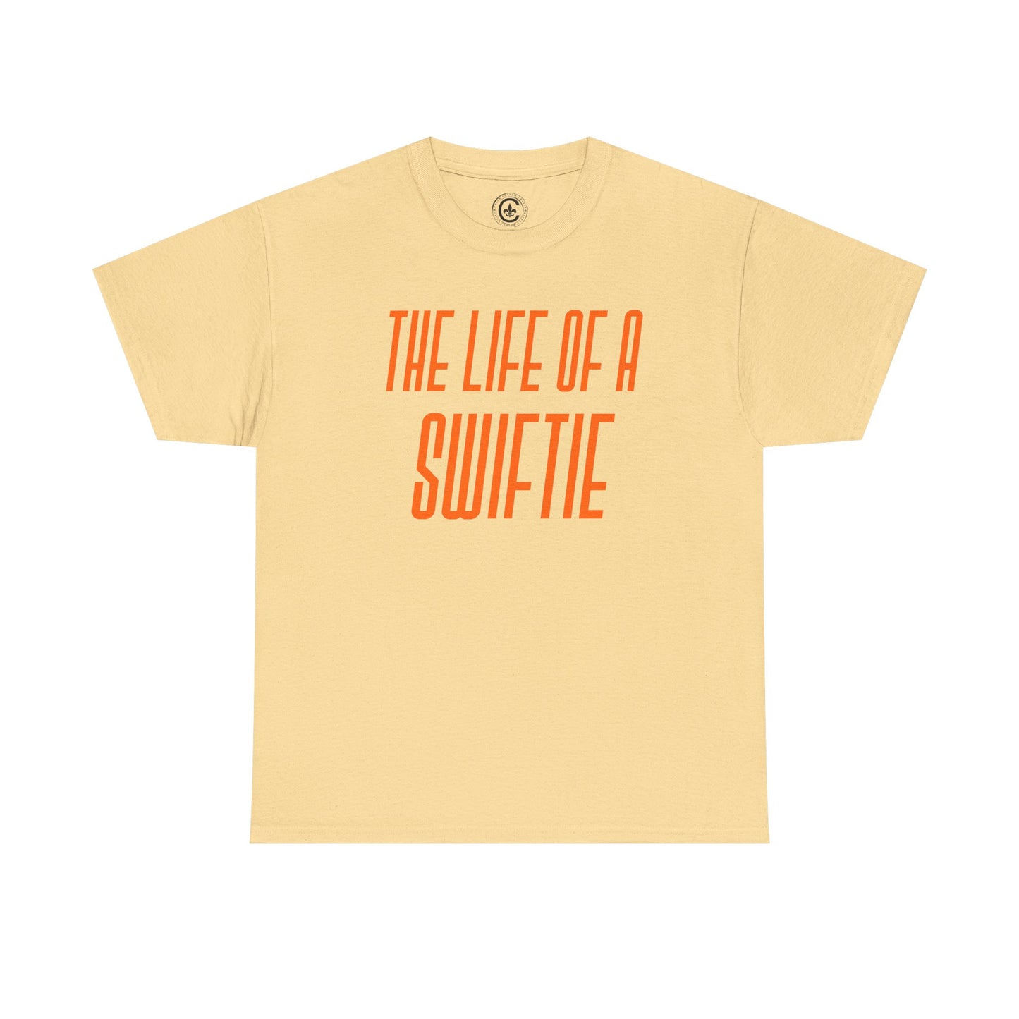 The life of a Swiftie Unisex Heavy Cotton T-Shirt Music Lover Shirt, TS12 12 Swiftie